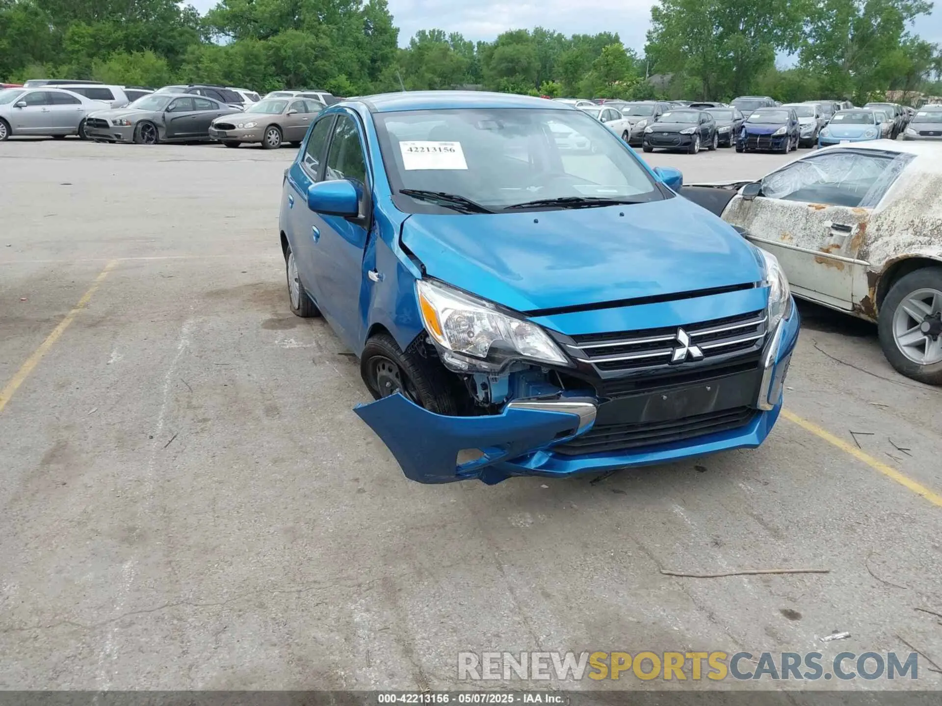 6 Photograph of a damaged car ML32AUHJ1RH010483 MITSUBISHI MIRAGE 2024