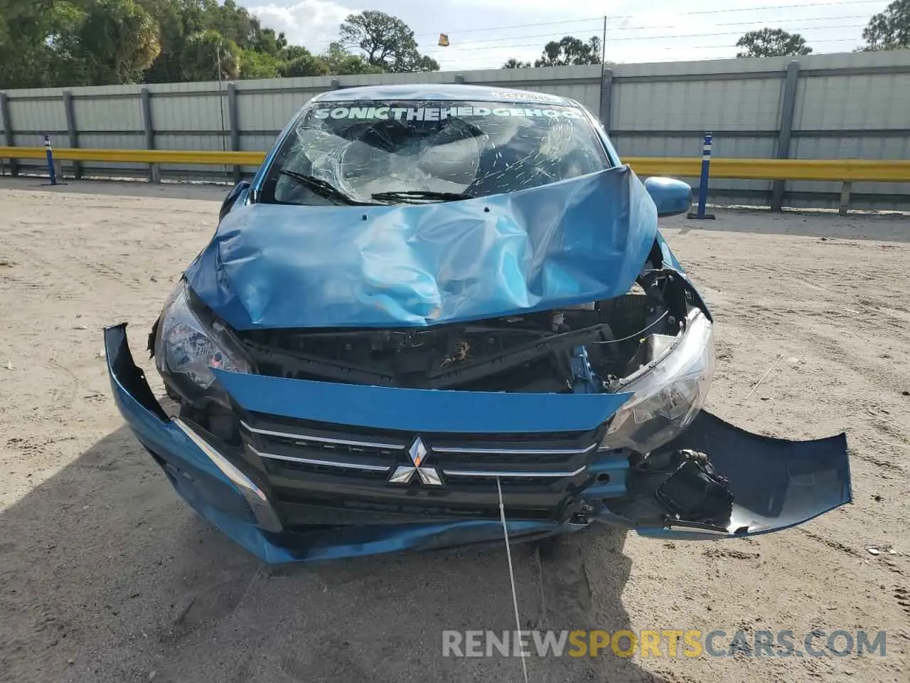 5 Photograph of a damaged car ML32AUHJ1RH011083 MITSUBISHI MIRAGE 2024