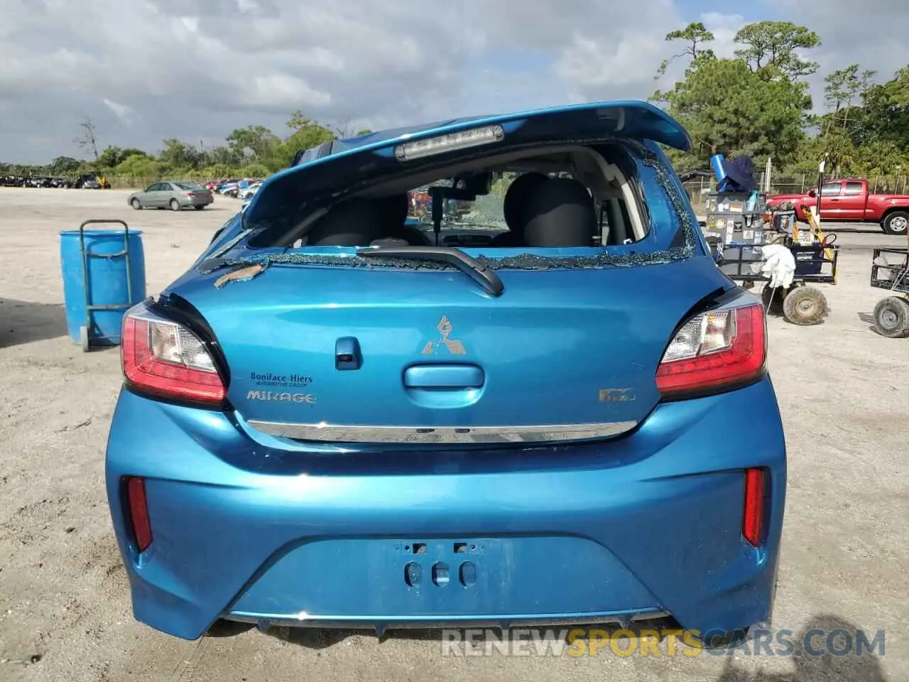 6 Photograph of a damaged car ML32AUHJ1RH011083 MITSUBISHI MIRAGE 2024