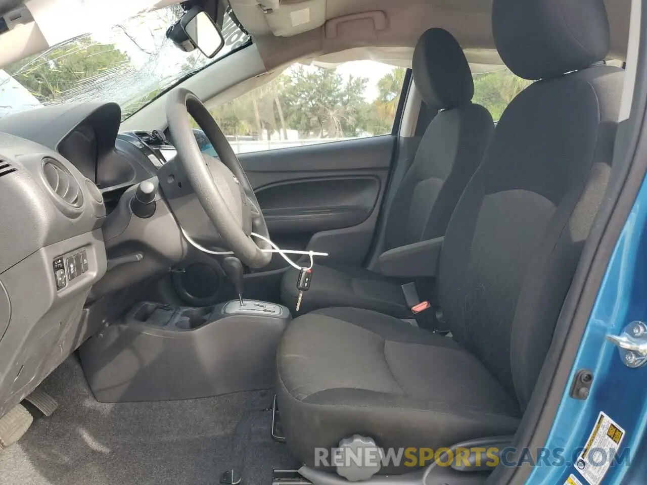 7 Photograph of a damaged car ML32AUHJ1RH011083 MITSUBISHI MIRAGE 2024