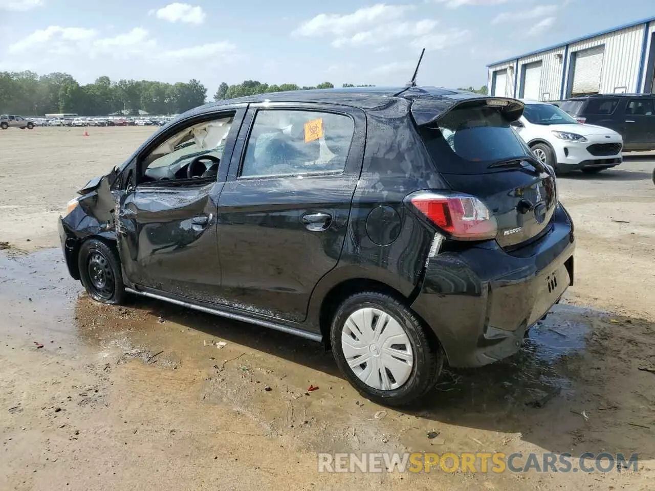 2 Photograph of a damaged car ML32AUHJ1RH023072 MITSUBISHI MIRAGE 2024