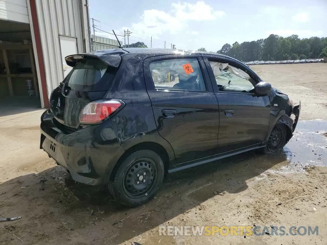 3 Photograph of a damaged car ML32AUHJ1RH023072 MITSUBISHI MIRAGE 2024