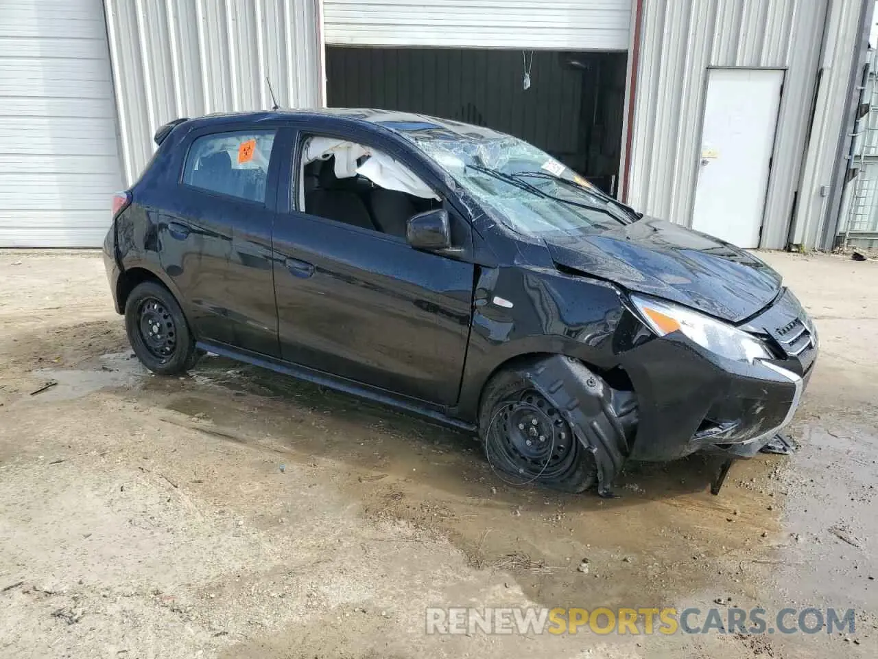 4 Photograph of a damaged car ML32AUHJ1RH023072 MITSUBISHI MIRAGE 2024