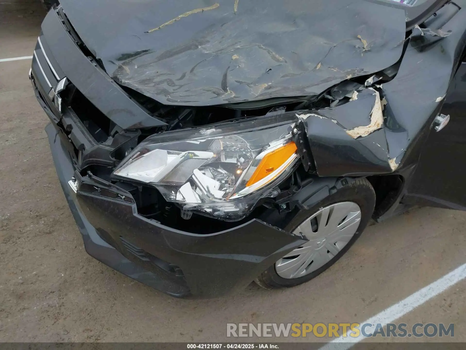 6 Photograph of a damaged car ML32AUHJ1RH024822 MITSUBISHI MIRAGE 2024