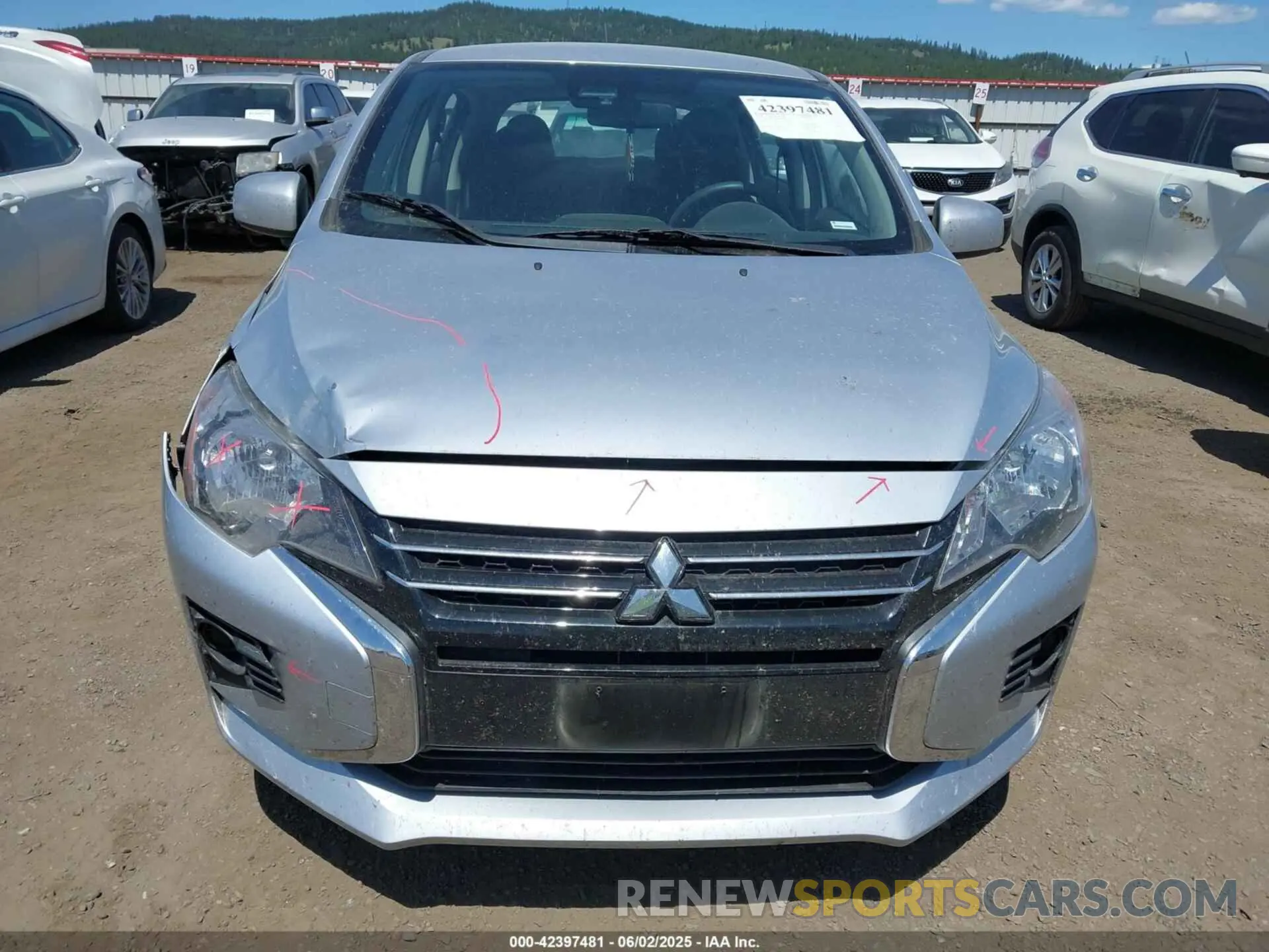 12 Photograph of a damaged car ML32AUHJ1RH025484 MITSUBISHI MIRAGE 2024