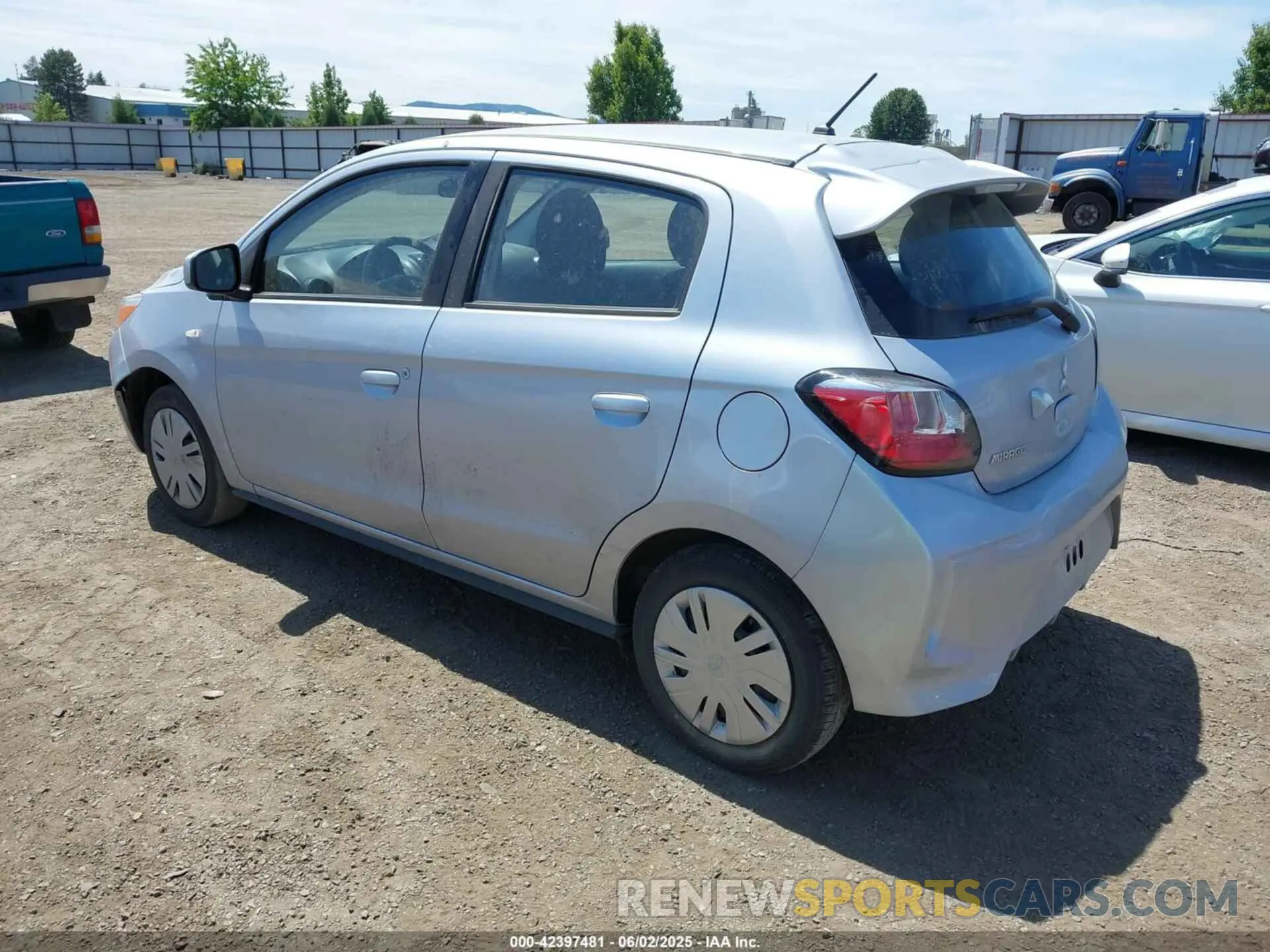 3 Photograph of a damaged car ML32AUHJ1RH025484 MITSUBISHI MIRAGE 2024
