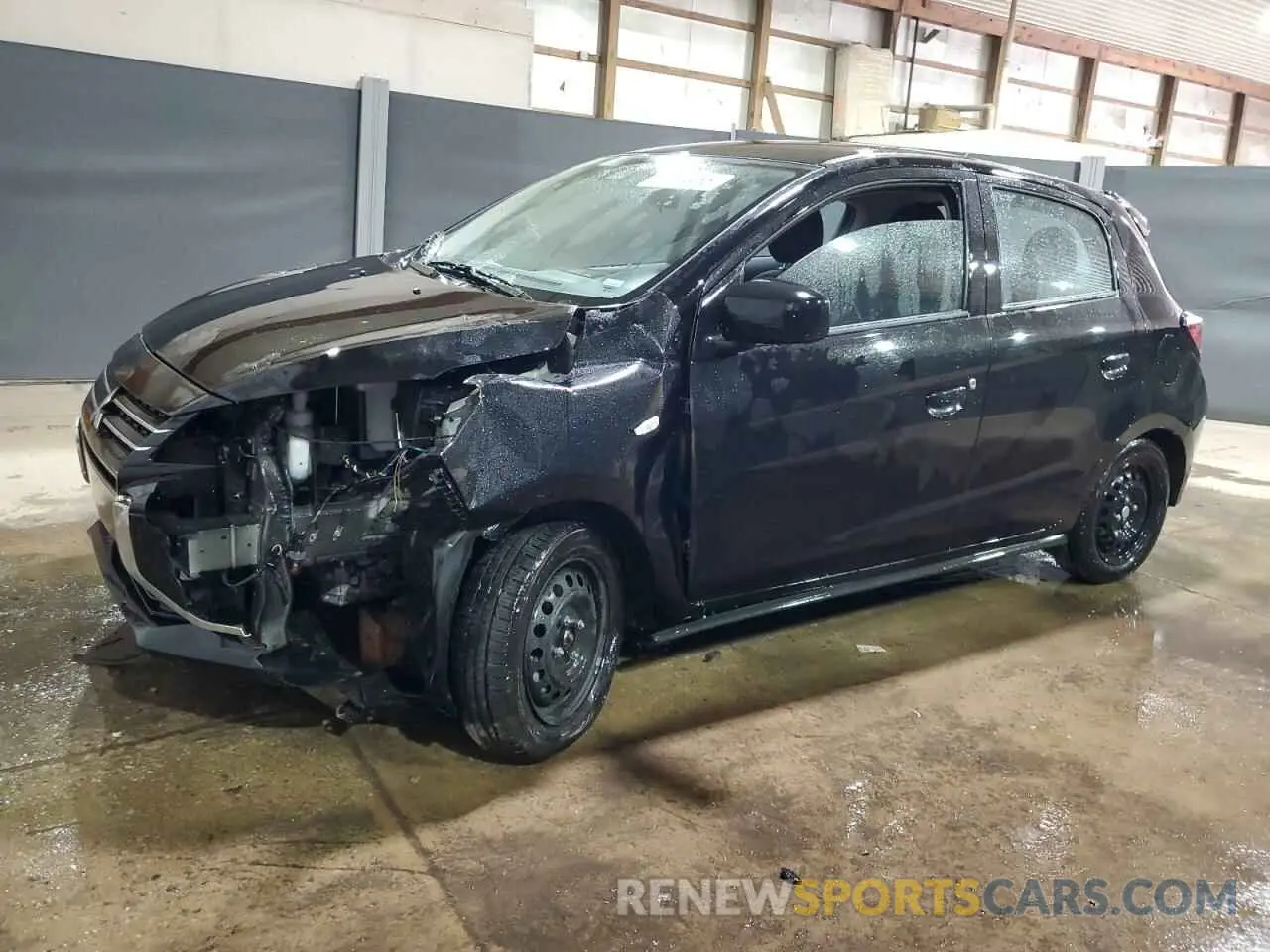 1 Photograph of a damaged car ML32AUHJ1RH025520 MITSUBISHI MIRAGE 2024