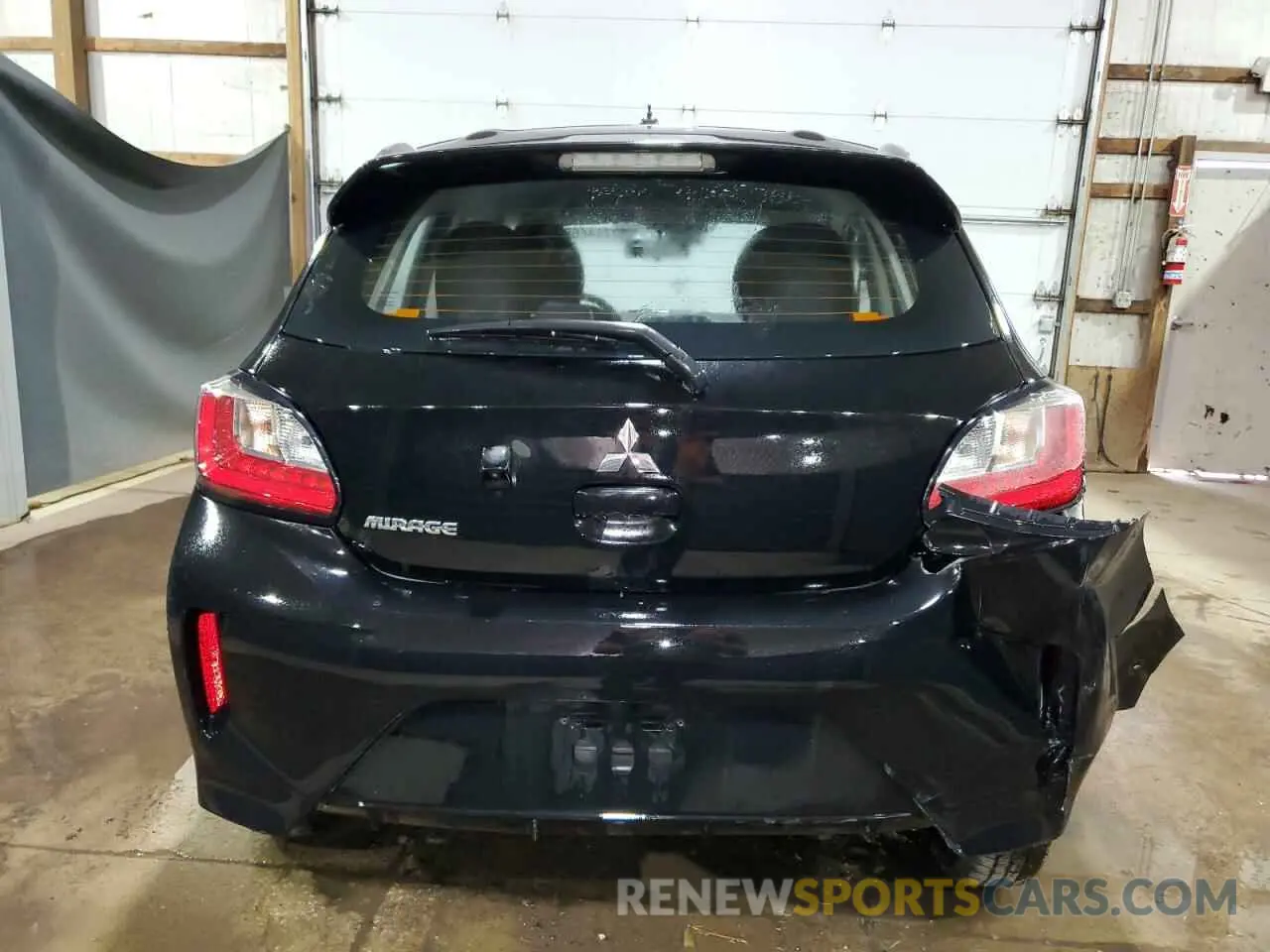 6 Photograph of a damaged car ML32AUHJ1RH025520 MITSUBISHI MIRAGE 2024