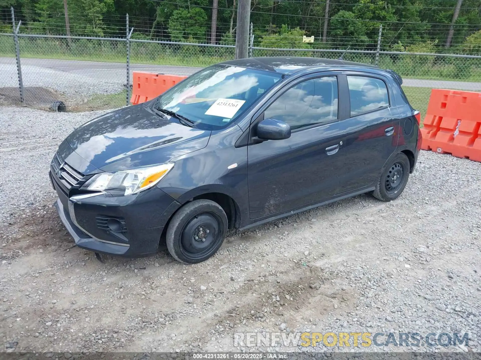 2 Photograph of a damaged car ML32AUHJ1RH028675 MITSUBISHI MIRAGE 2024