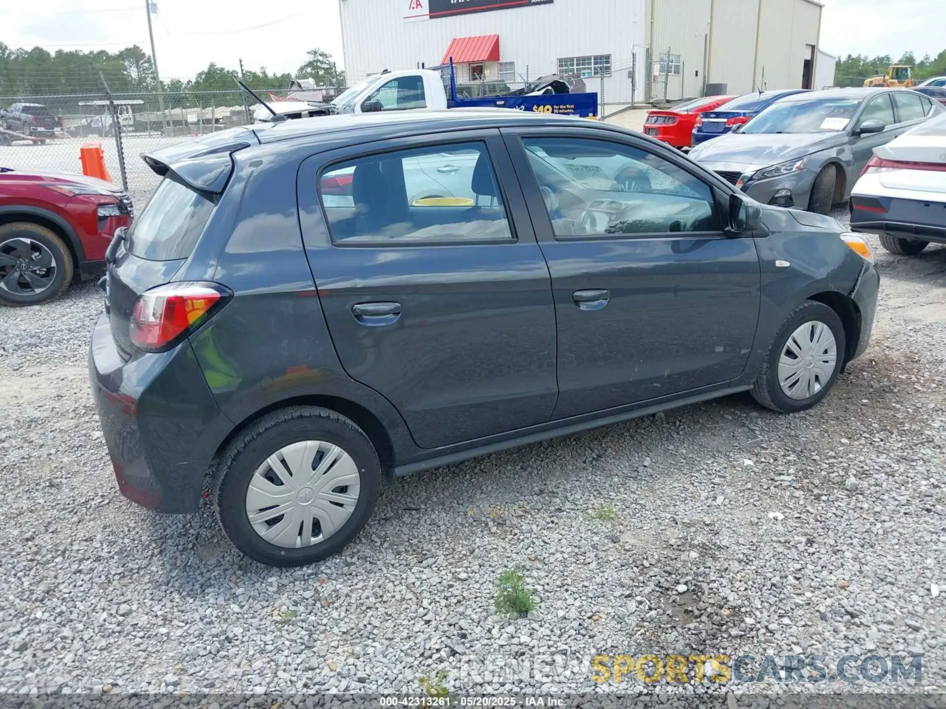 4 Photograph of a damaged car ML32AUHJ1RH028675 MITSUBISHI MIRAGE 2024