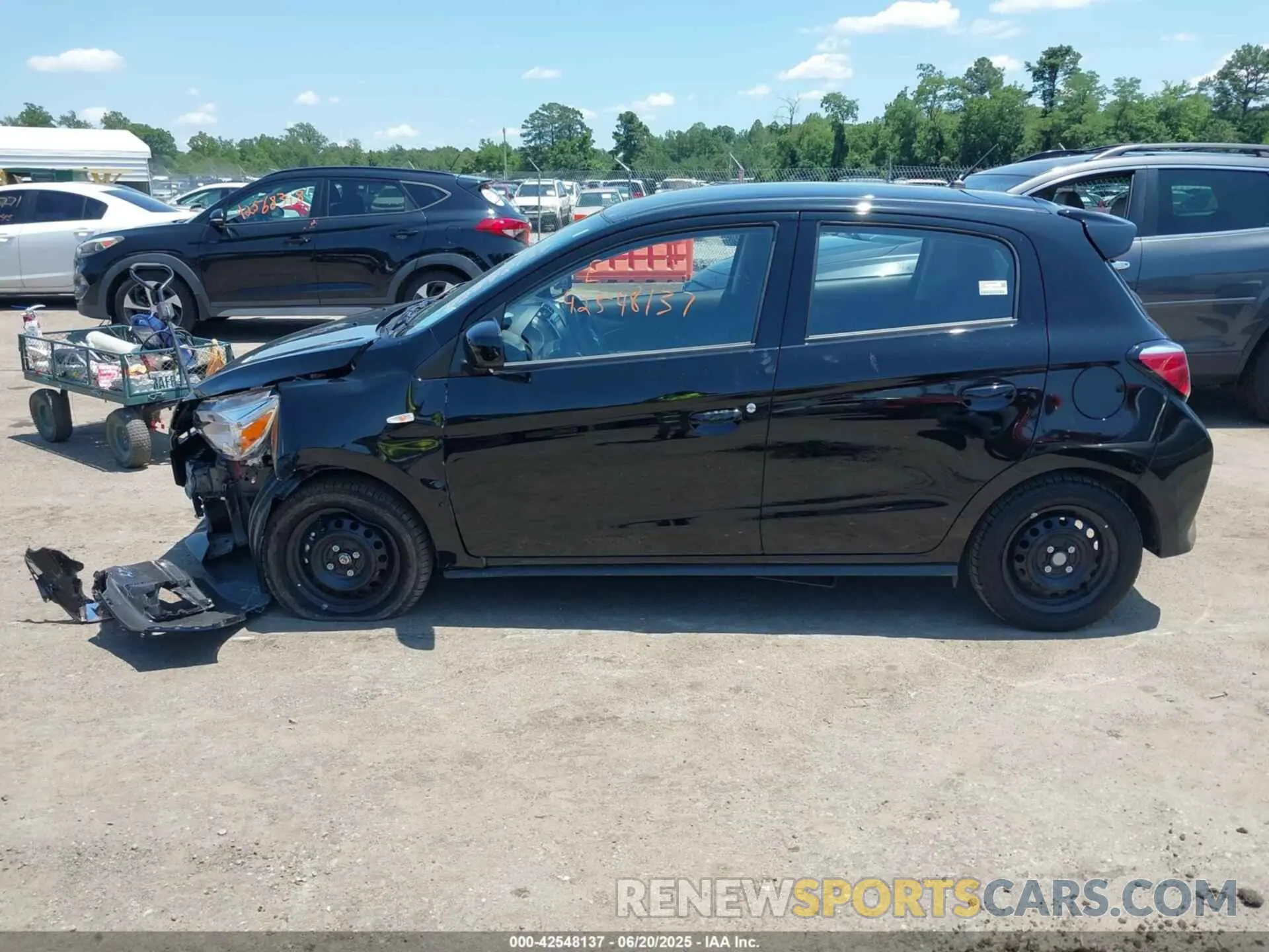 14 Photograph of a damaged car ML32AUHJ1RH036971 MITSUBISHI MIRAGE 2024
