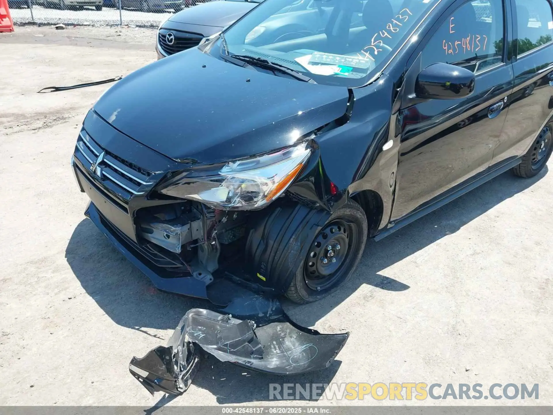 6 Photograph of a damaged car ML32AUHJ1RH036971 MITSUBISHI MIRAGE 2024