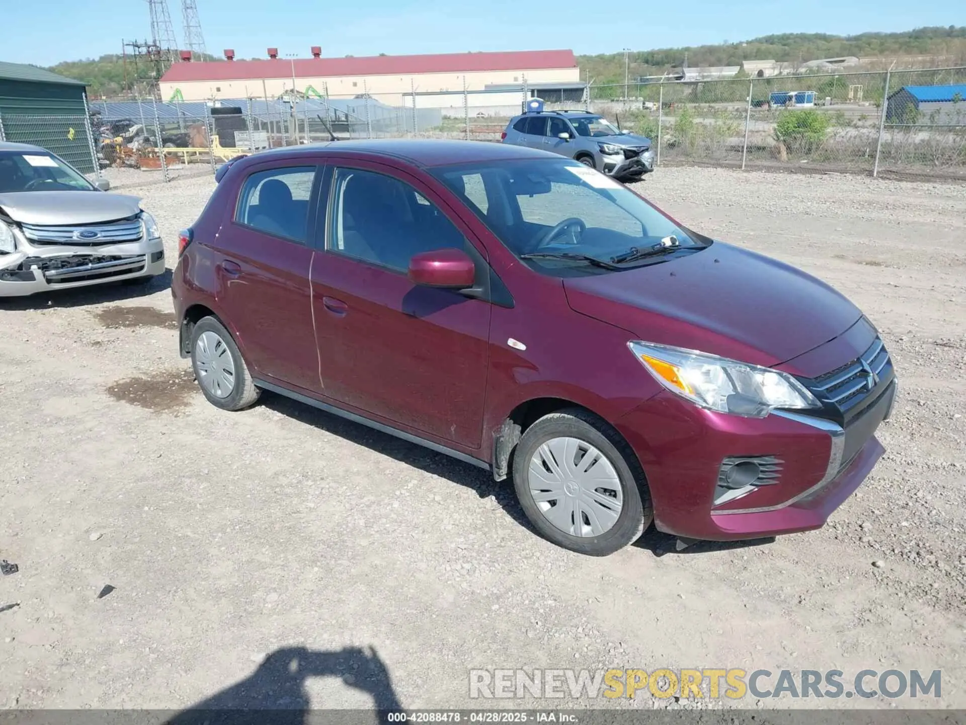 1 Photograph of a damaged car ML32AUHJ2RH004188 MITSUBISHI MIRAGE 2024