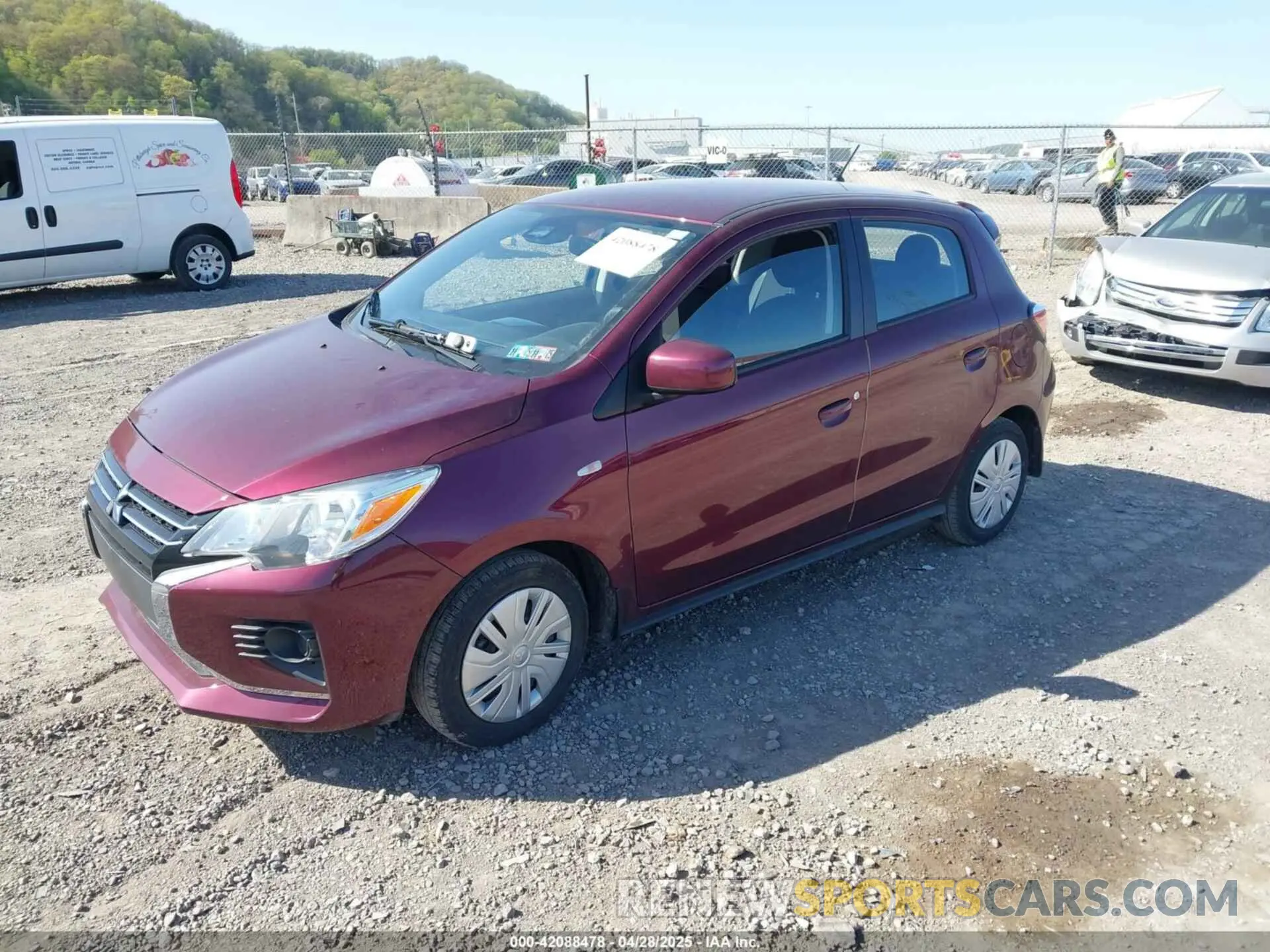 2 Photograph of a damaged car ML32AUHJ2RH004188 MITSUBISHI MIRAGE 2024