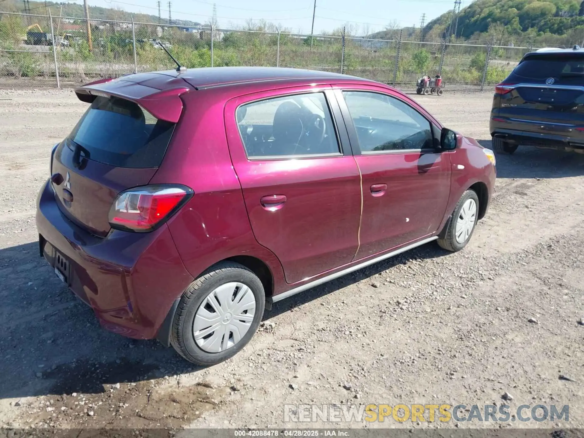 4 Photograph of a damaged car ML32AUHJ2RH004188 MITSUBISHI MIRAGE 2024