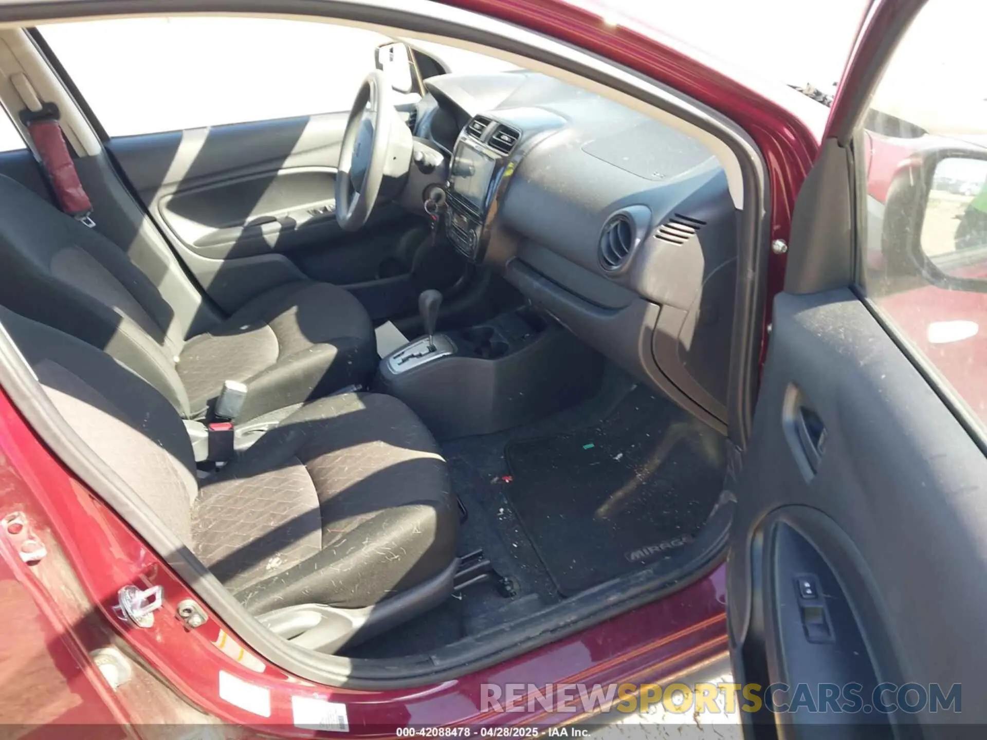 5 Photograph of a damaged car ML32AUHJ2RH004188 MITSUBISHI MIRAGE 2024