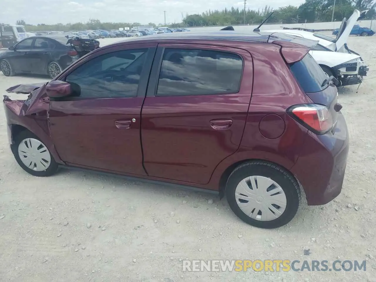 2 Photograph of a damaged car ML32AUHJ2RH005633 MITSUBISHI MIRAGE 2024