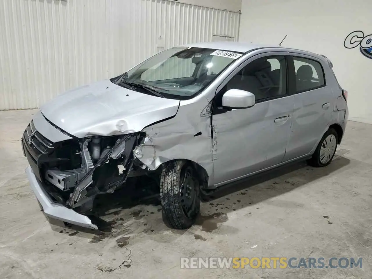 1 Photograph of a damaged car ML32AUHJ2RH010024 MITSUBISHI MIRAGE 2024