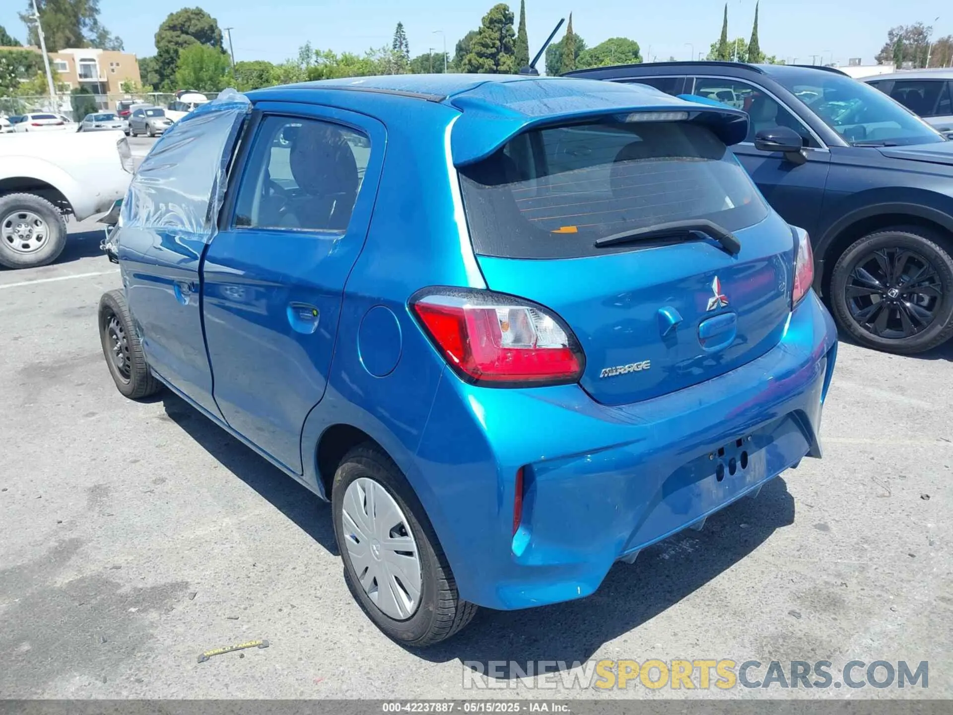 3 Photograph of a damaged car ML32AUHJ2RH010587 MITSUBISHI MIRAGE 2024
