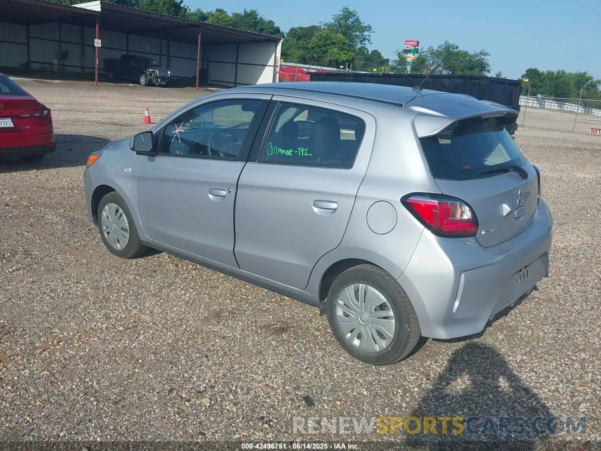 3 Photograph of a damaged car ML32AUHJ2RH019158 MITSUBISHI MIRAGE 2024