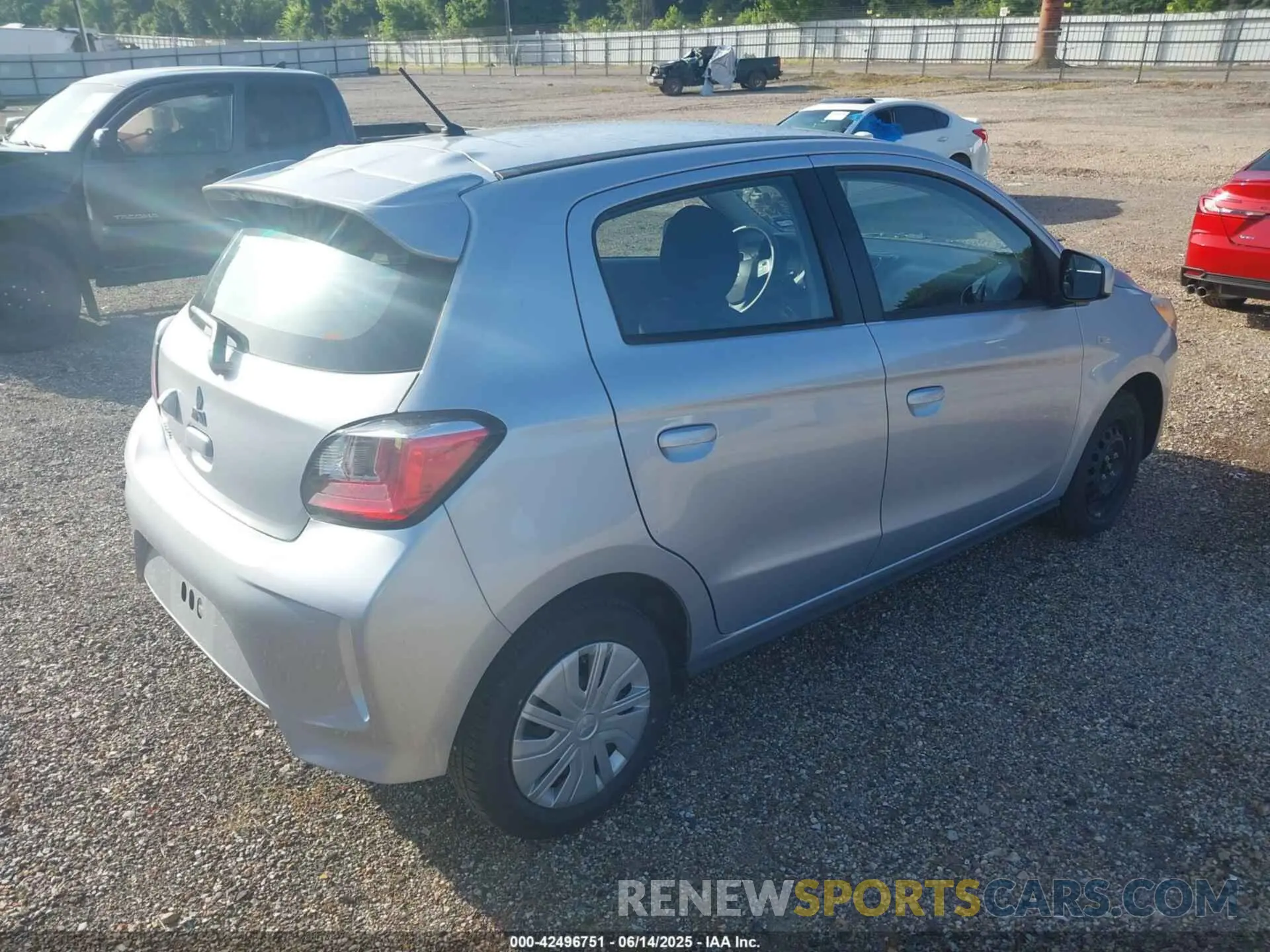 4 Photograph of a damaged car ML32AUHJ2RH019158 MITSUBISHI MIRAGE 2024