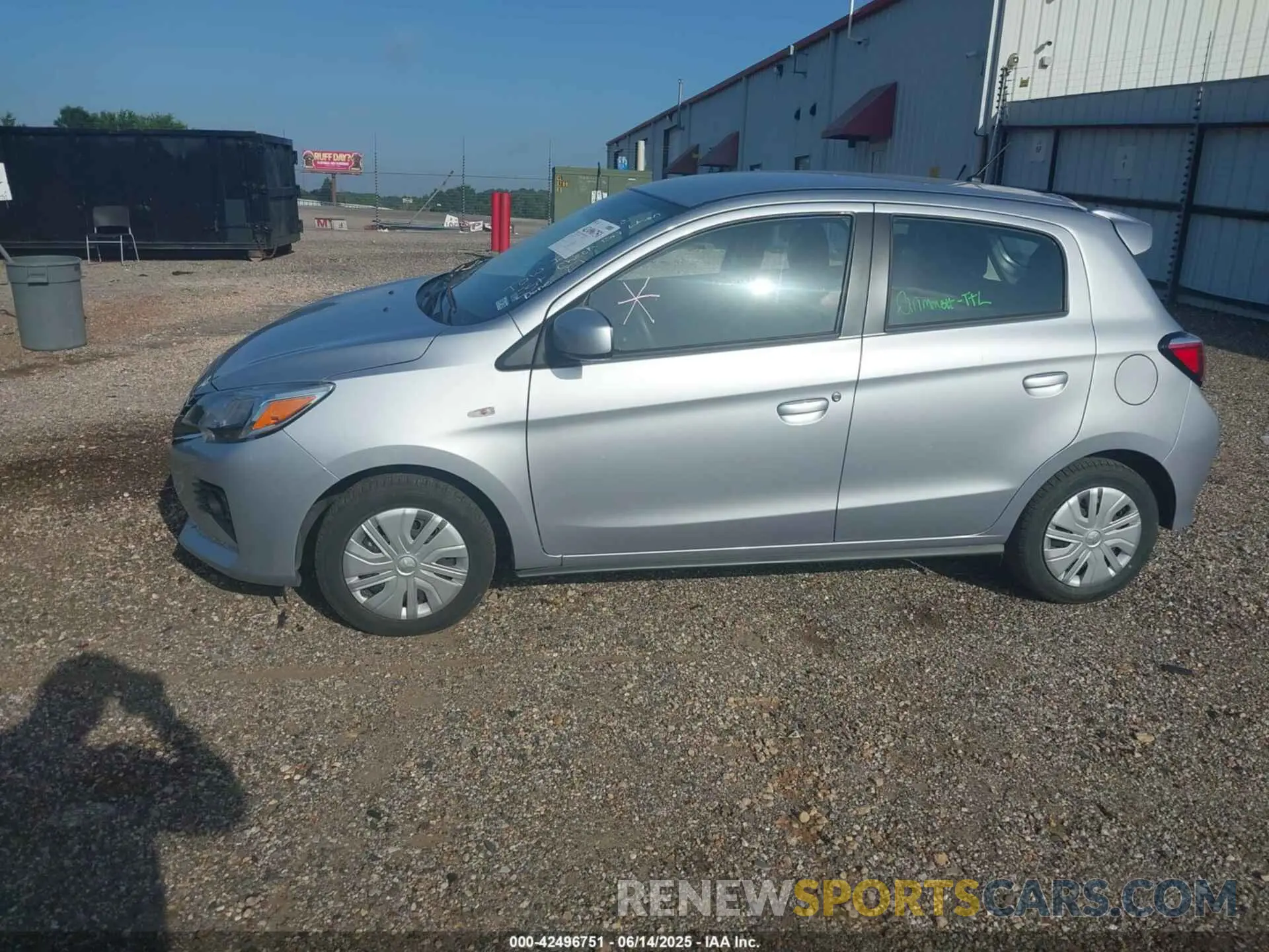 6 Photograph of a damaged car ML32AUHJ2RH019158 MITSUBISHI MIRAGE 2024