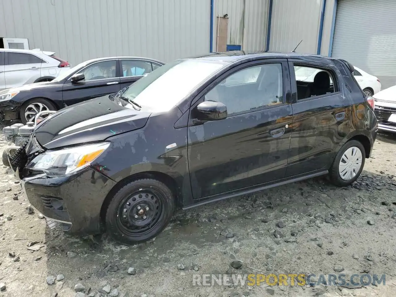 1 Photograph of a damaged car ML32AUHJ2RH019919 MITSUBISHI MIRAGE 2024