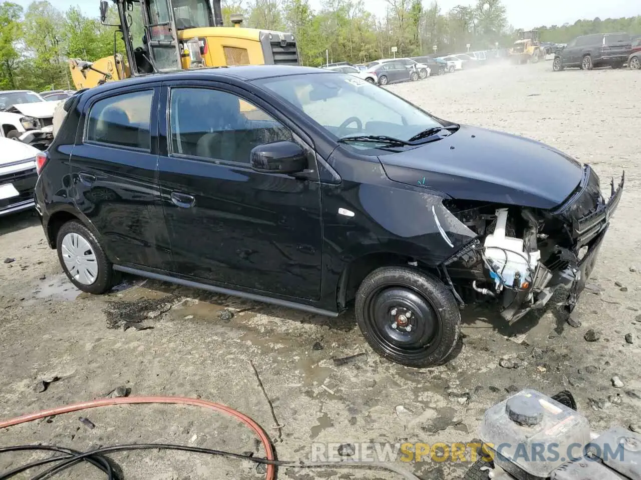 4 Photograph of a damaged car ML32AUHJ2RH019919 MITSUBISHI MIRAGE 2024