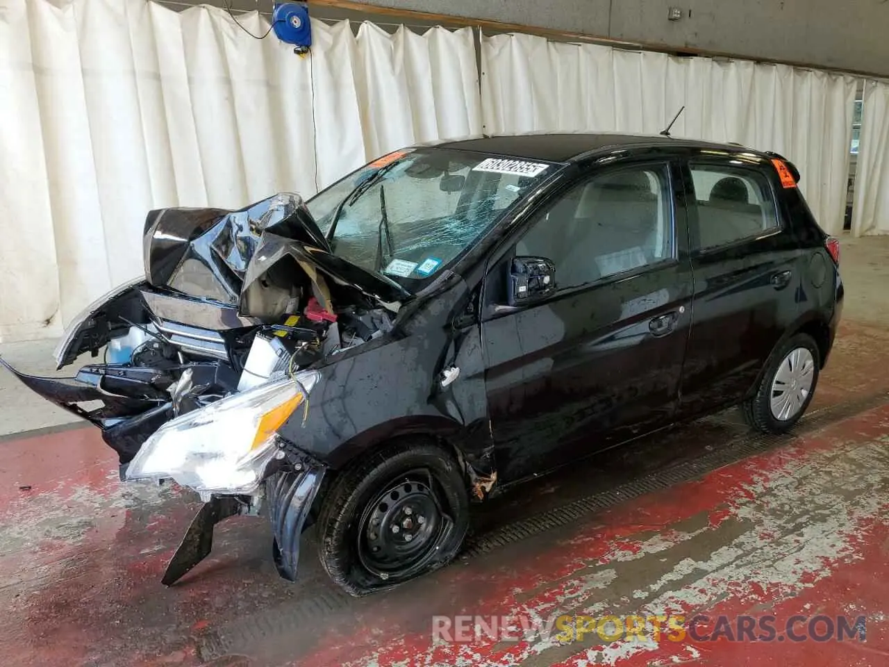 1 Photograph of a damaged car ML32AUHJ2RH020035 MITSUBISHI MIRAGE 2024