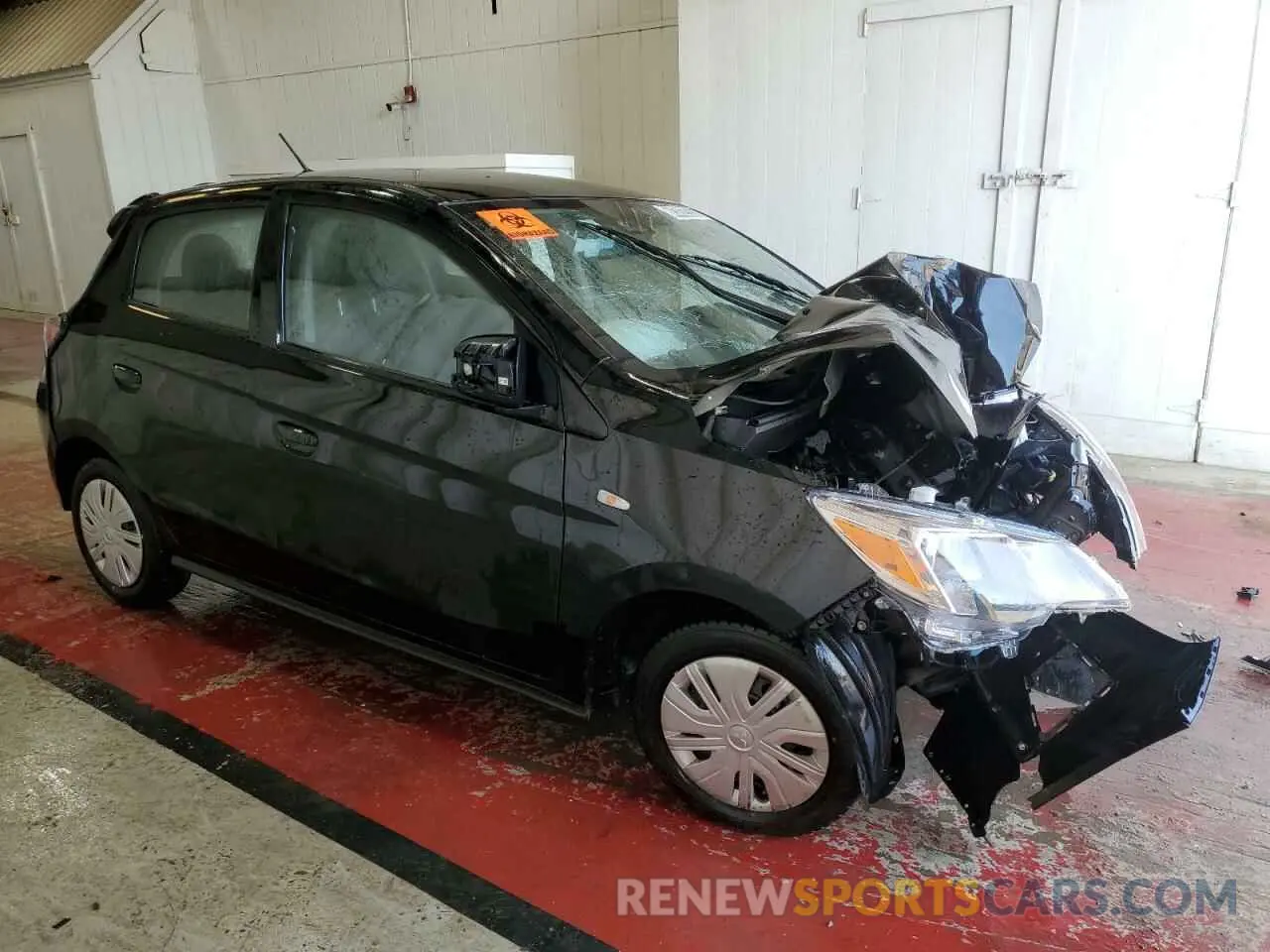 4 Photograph of a damaged car ML32AUHJ2RH020035 MITSUBISHI MIRAGE 2024