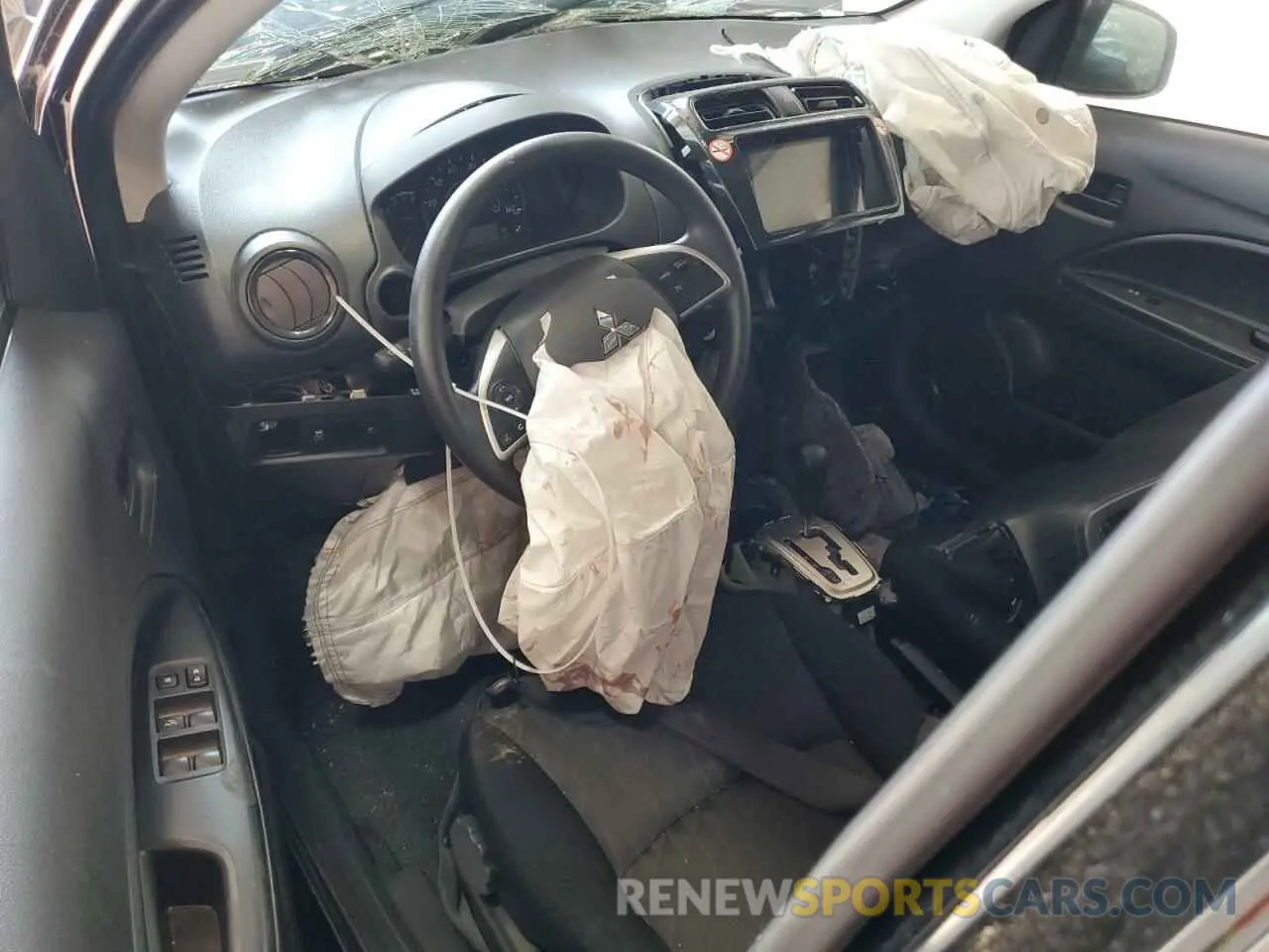 8 Photograph of a damaged car ML32AUHJ2RH020035 MITSUBISHI MIRAGE 2024