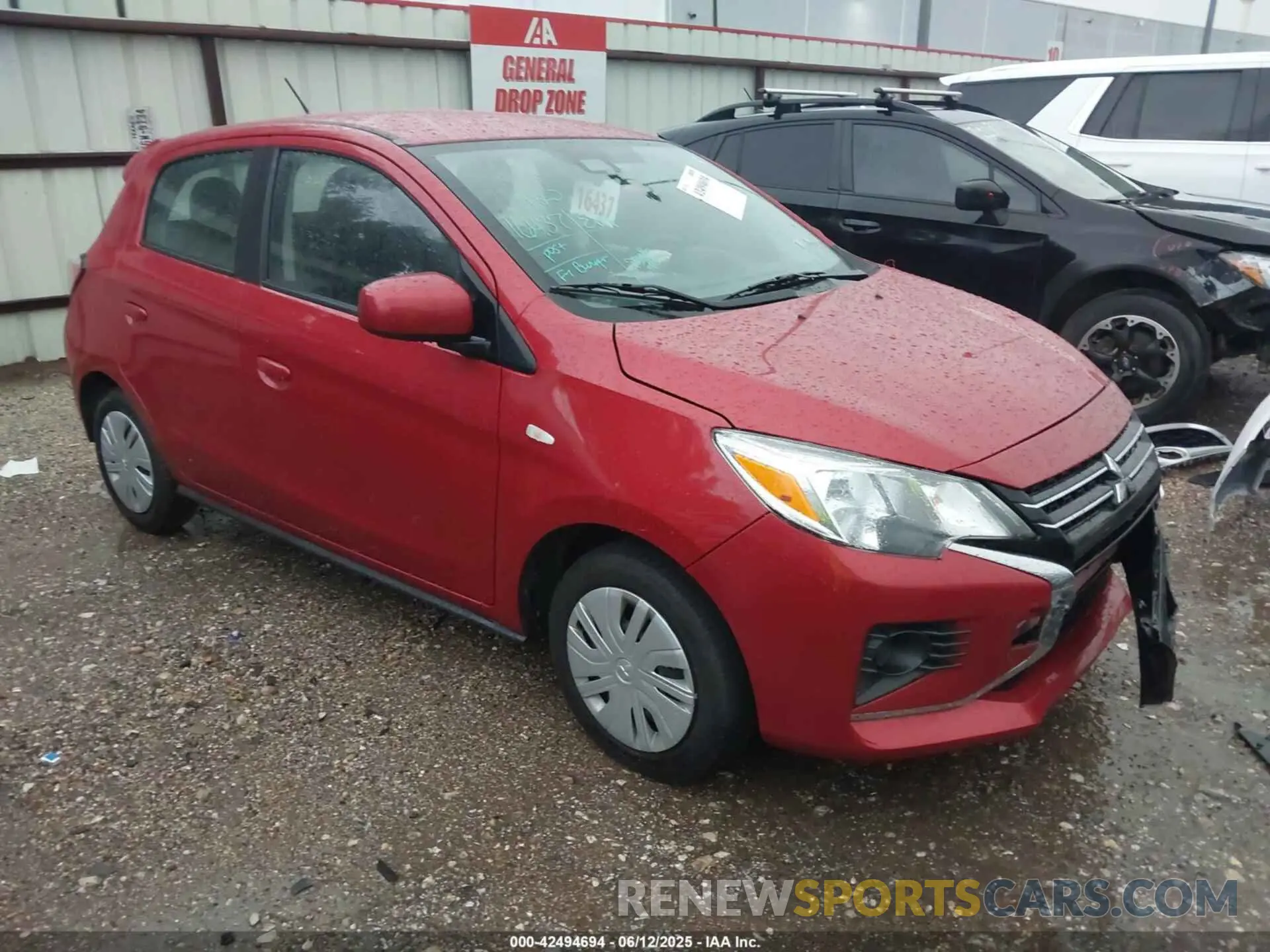 1 Photograph of a damaged car ML32AUHJ2RH020651 MITSUBISHI MIRAGE 2024
