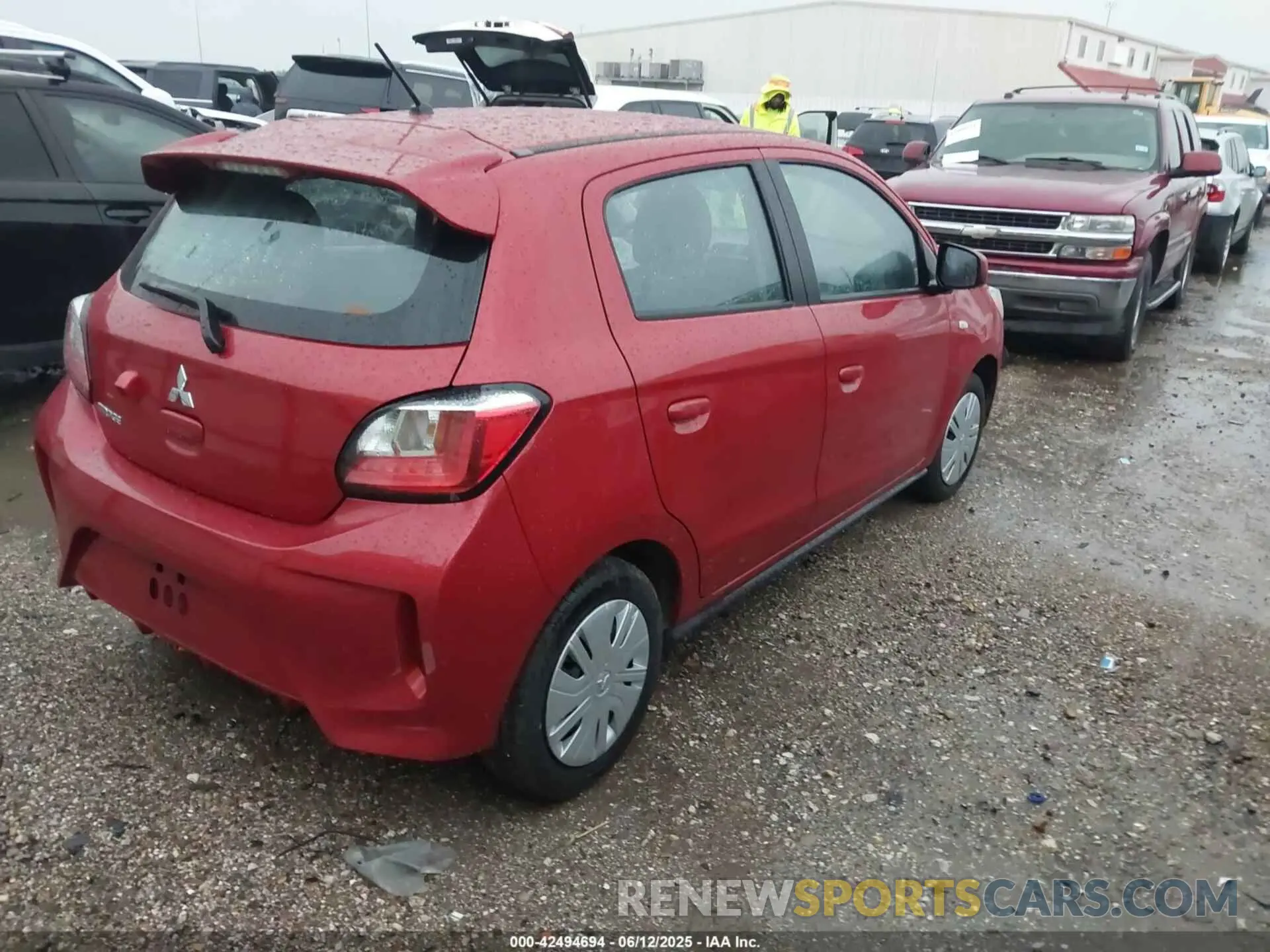 4 Photograph of a damaged car ML32AUHJ2RH020651 MITSUBISHI MIRAGE 2024