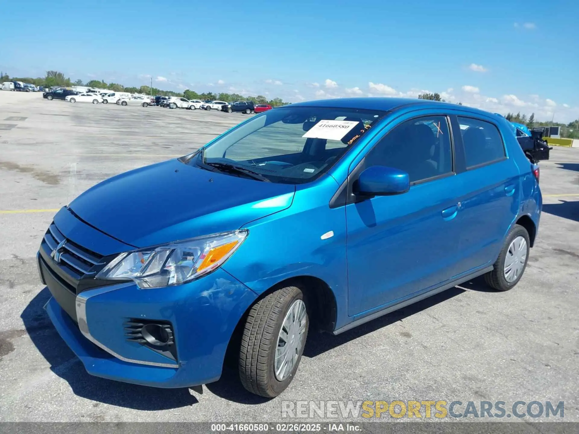 2 Photograph of a damaged car ML32AUHJ2RH025297 MITSUBISHI MIRAGE 2024