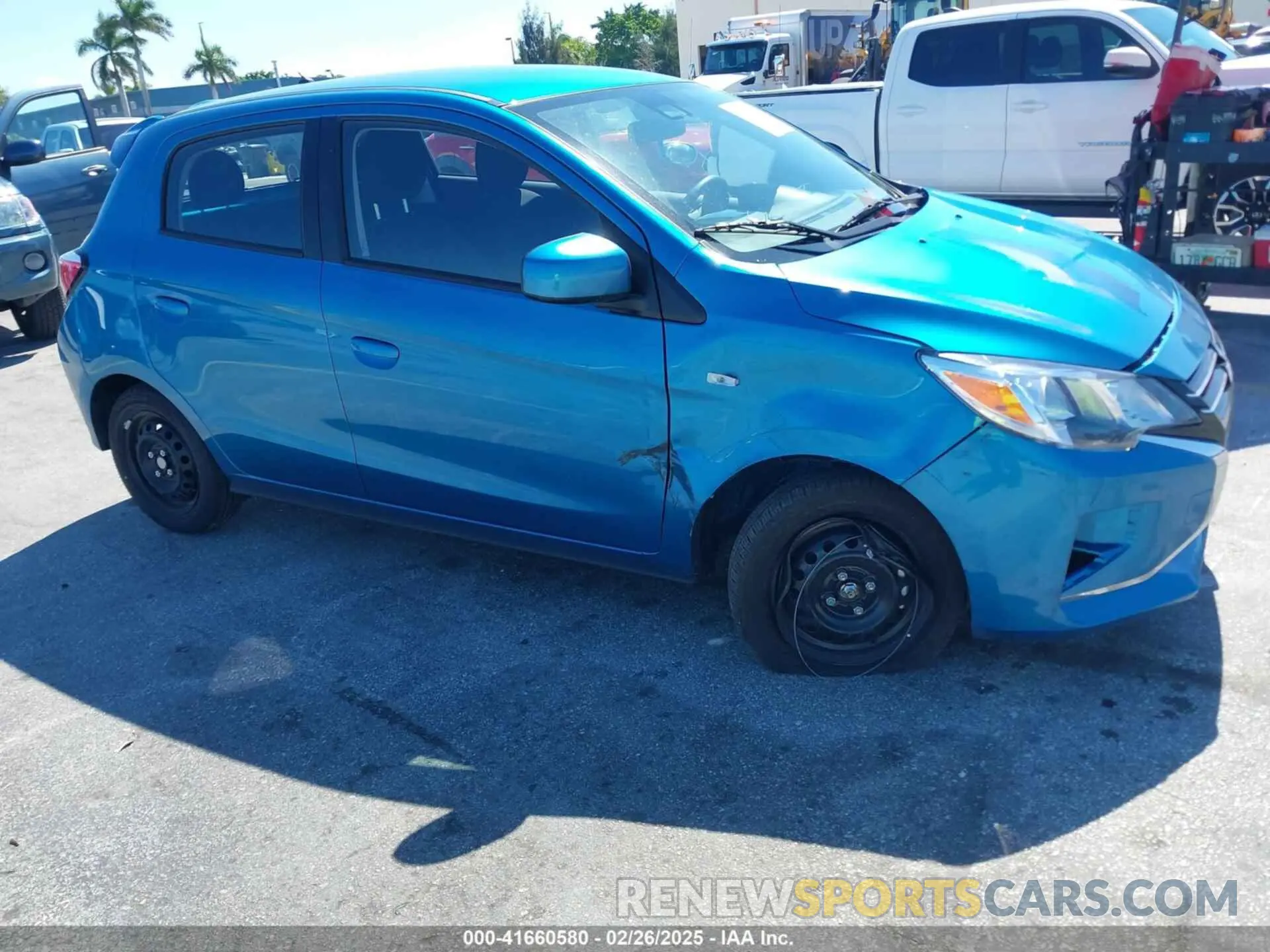 6 Photograph of a damaged car ML32AUHJ2RH025297 MITSUBISHI MIRAGE 2024