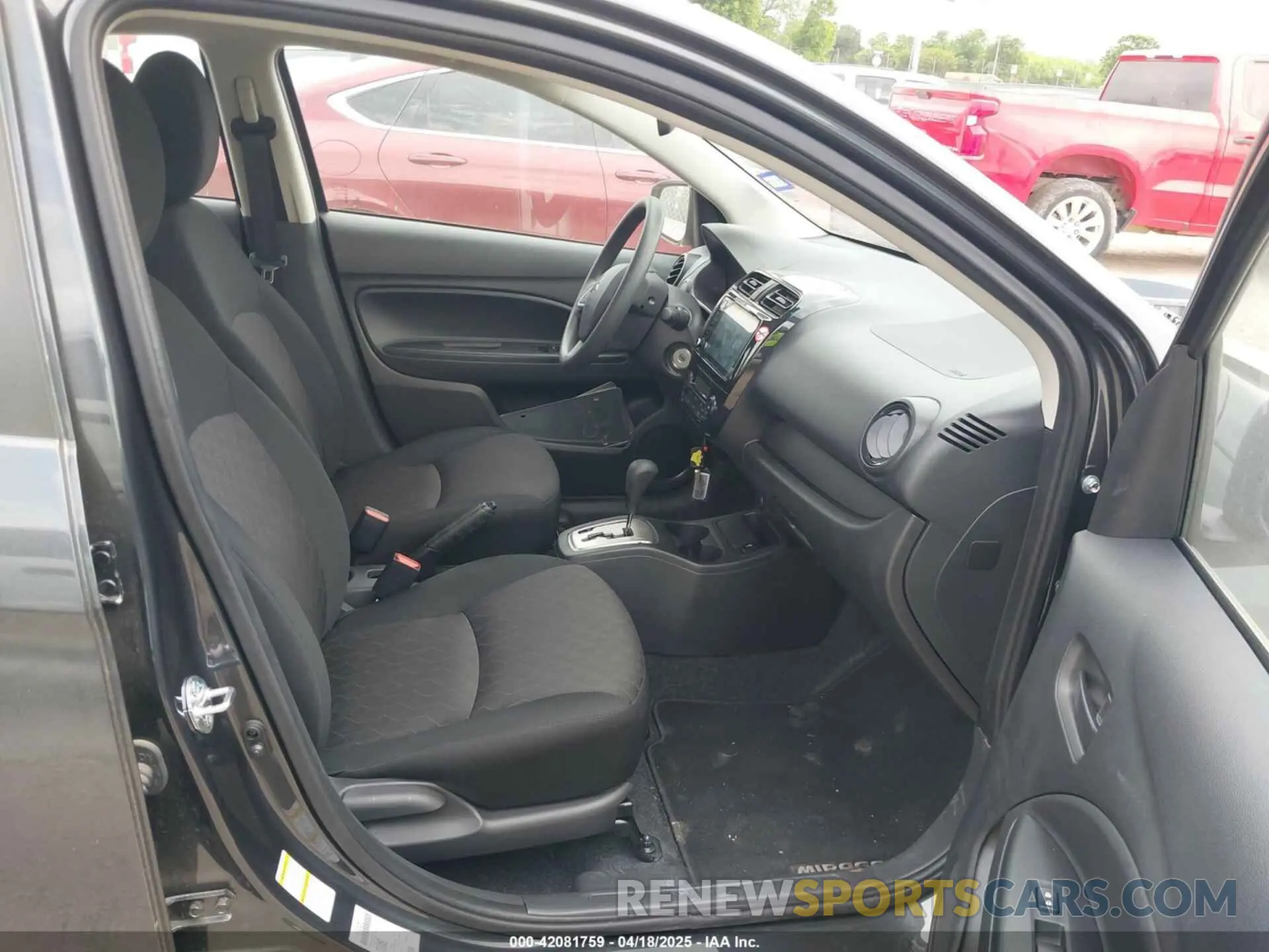 5 Photograph of a damaged car ML32AUHJ2RH032105 MITSUBISHI MIRAGE 2024