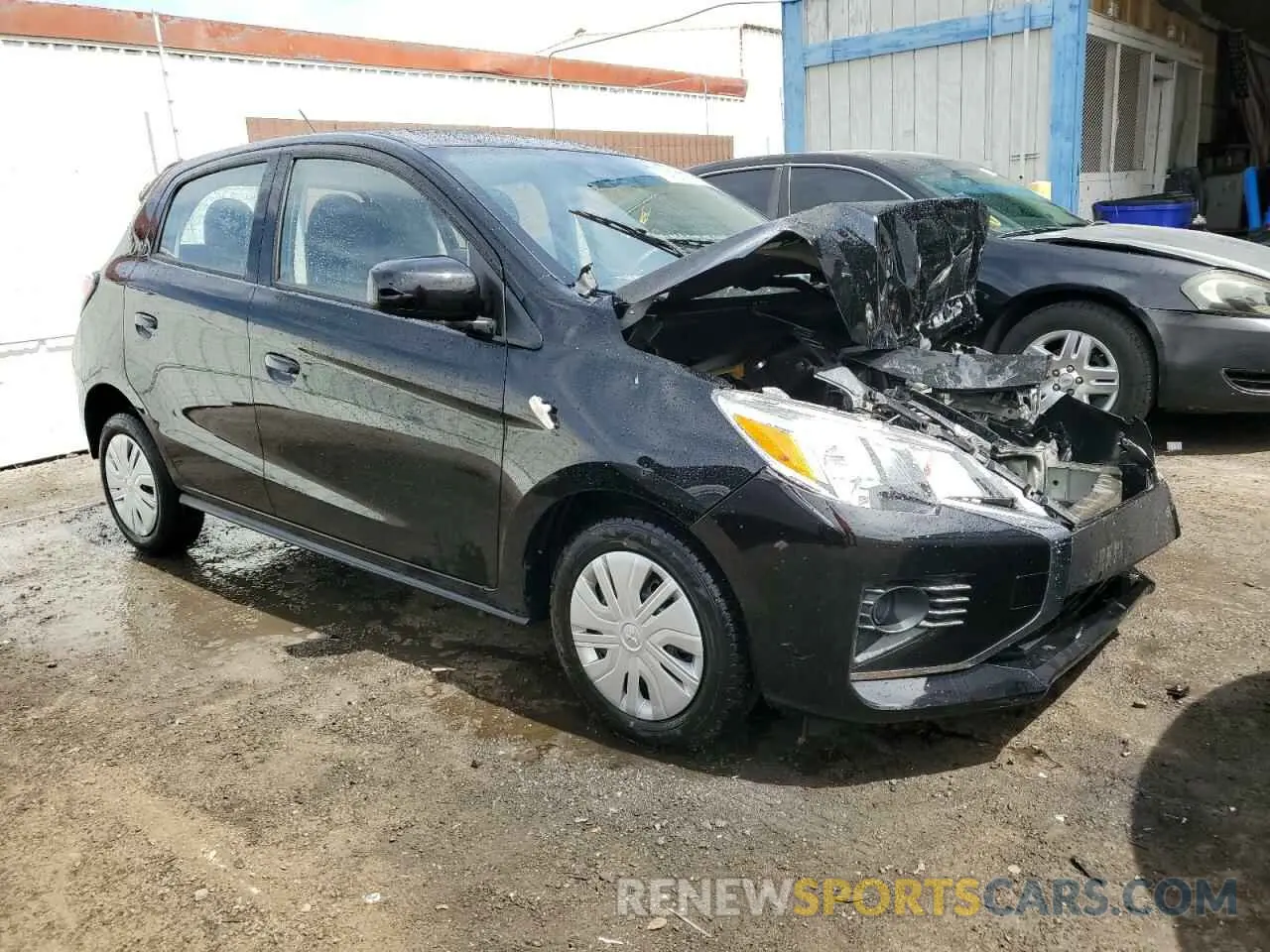 4 Photograph of a damaged car ML32AUHJ2RH033190 MITSUBISHI MIRAGE 2024