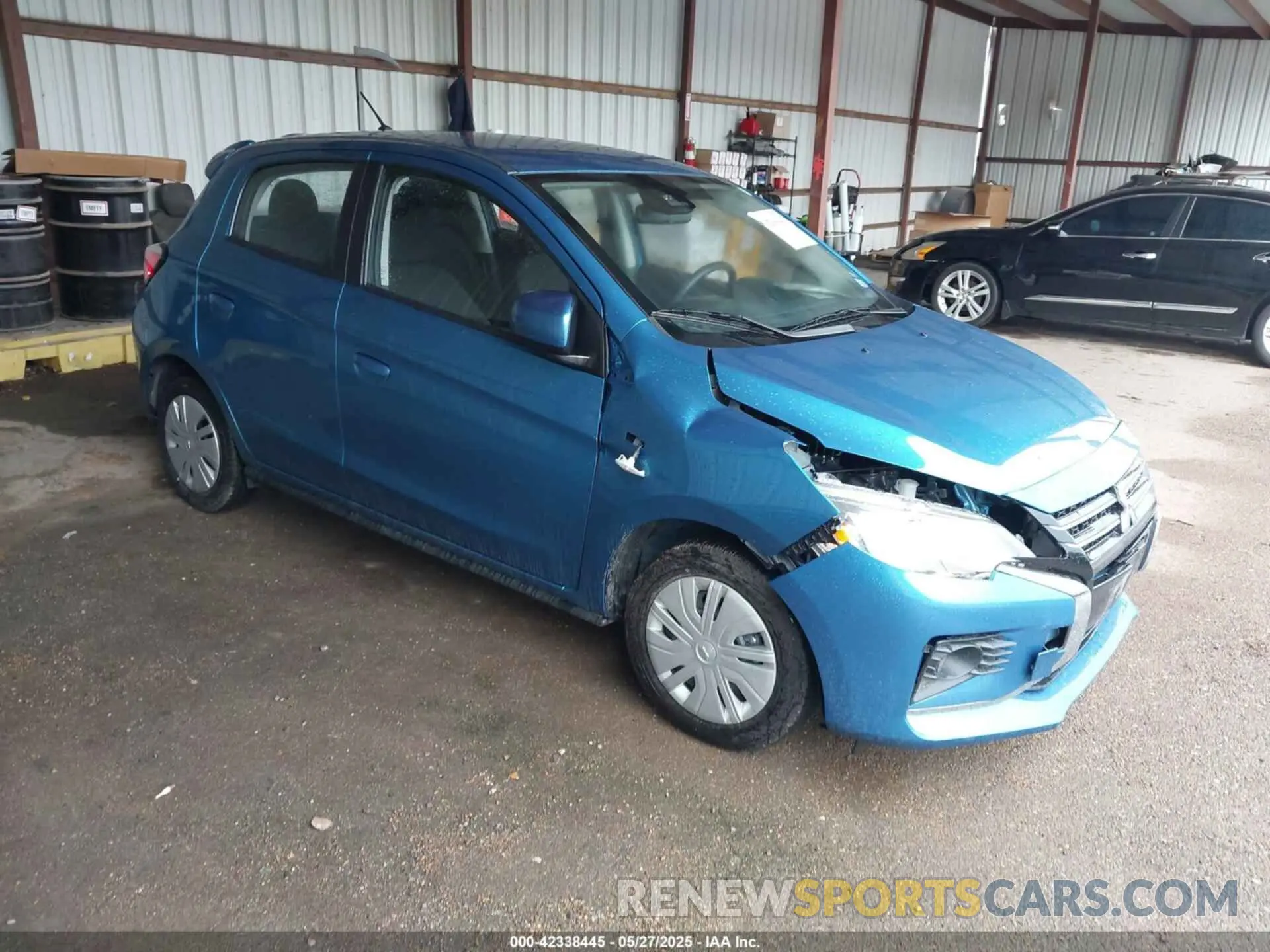 1 Photograph of a damaged car ML32AUHJ2RH035165 MITSUBISHI MIRAGE 2024
