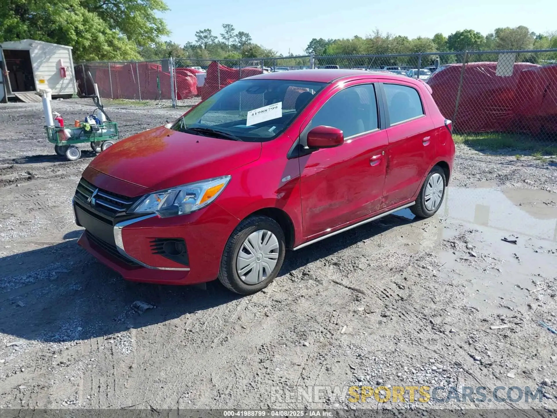 2 Photograph of a damaged car ML32AUHJ2RH036090 MITSUBISHI MIRAGE 2024