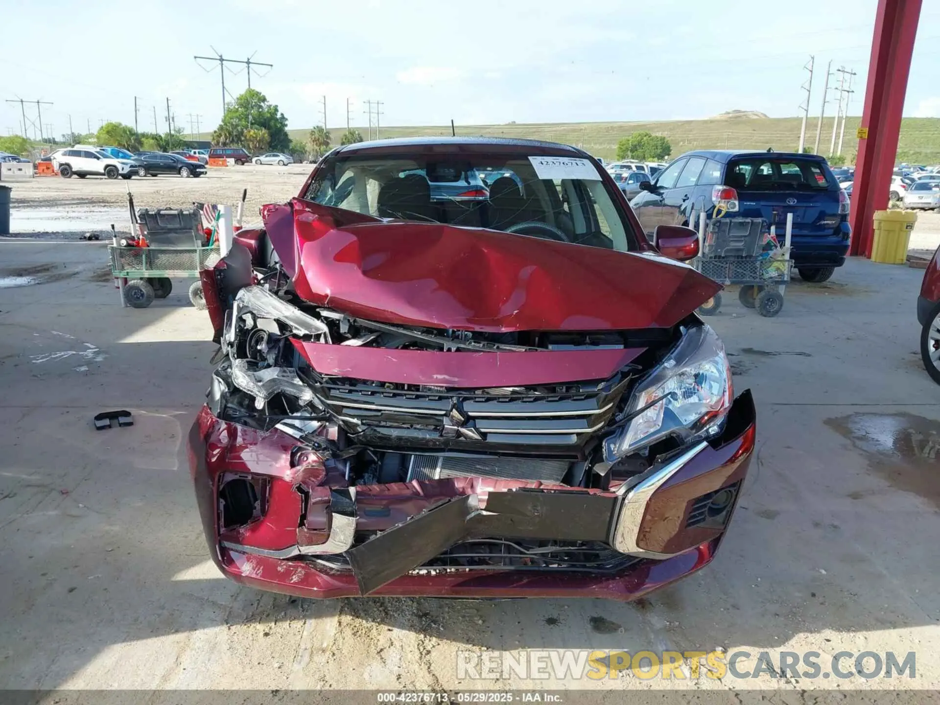 12 Photograph of a damaged car ML32AUHJ2RH037790 MITSUBISHI MIRAGE 2024