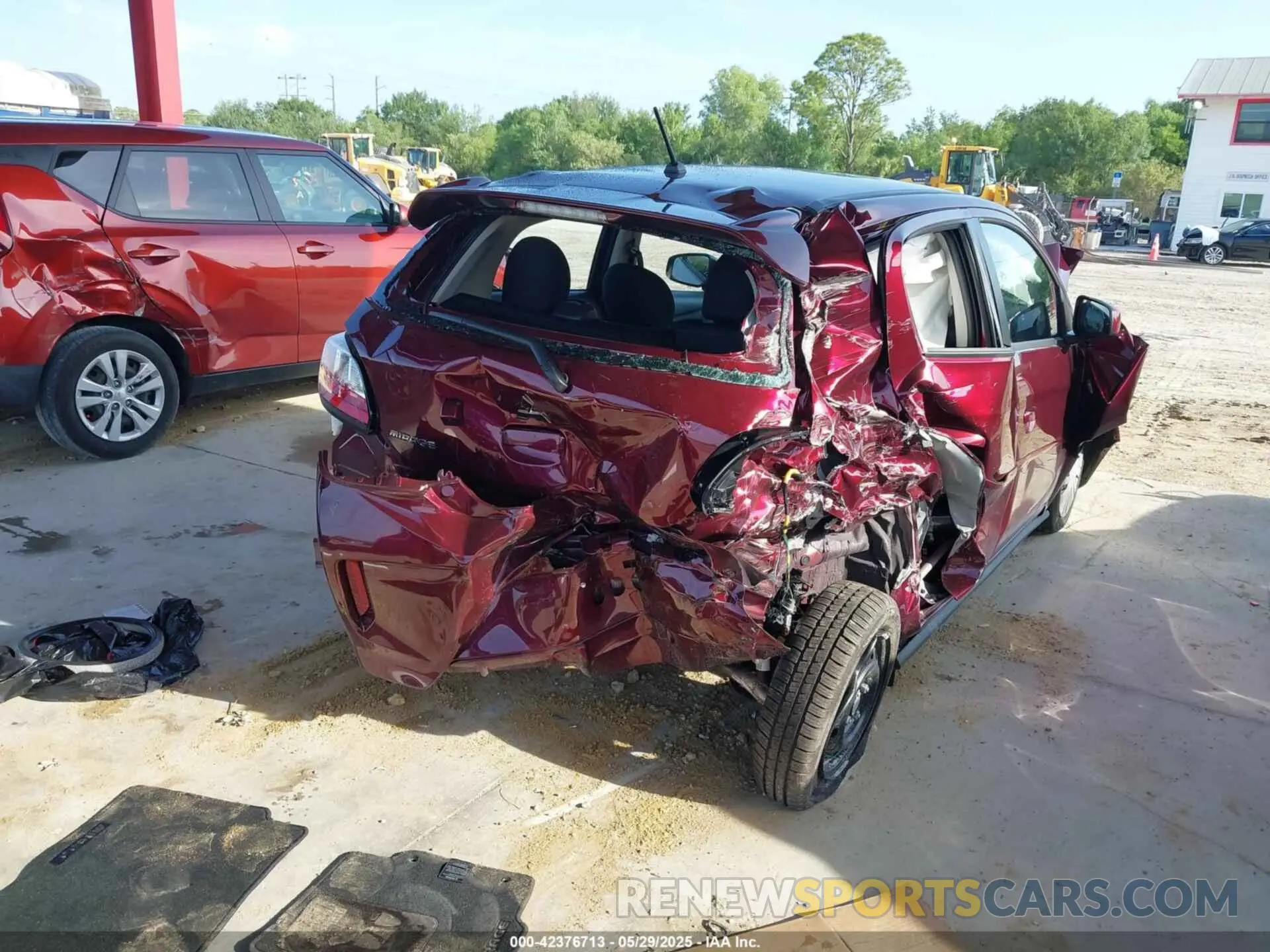 4 Photograph of a damaged car ML32AUHJ2RH037790 MITSUBISHI MIRAGE 2024