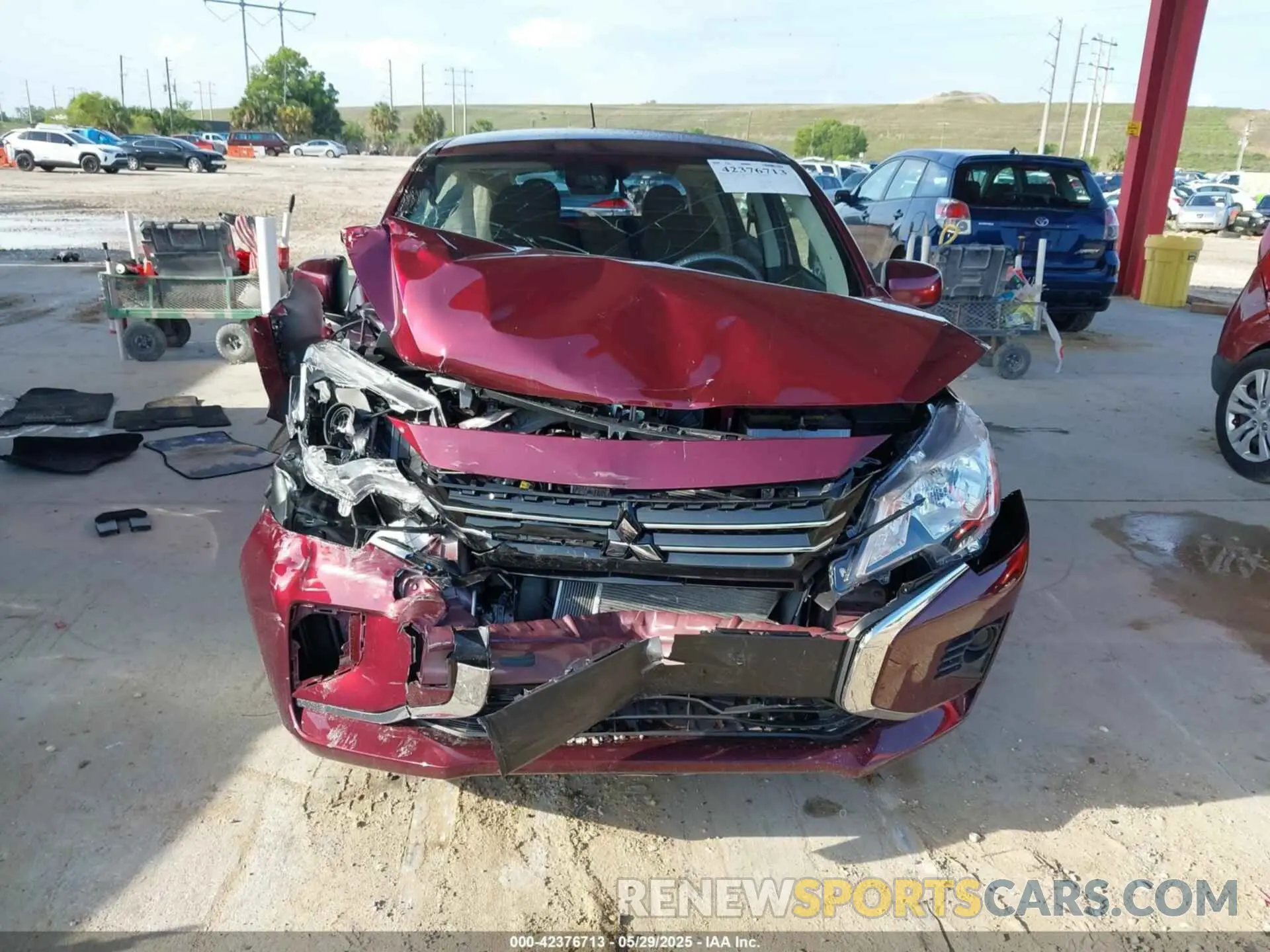 6 Photograph of a damaged car ML32AUHJ2RH037790 MITSUBISHI MIRAGE 2024