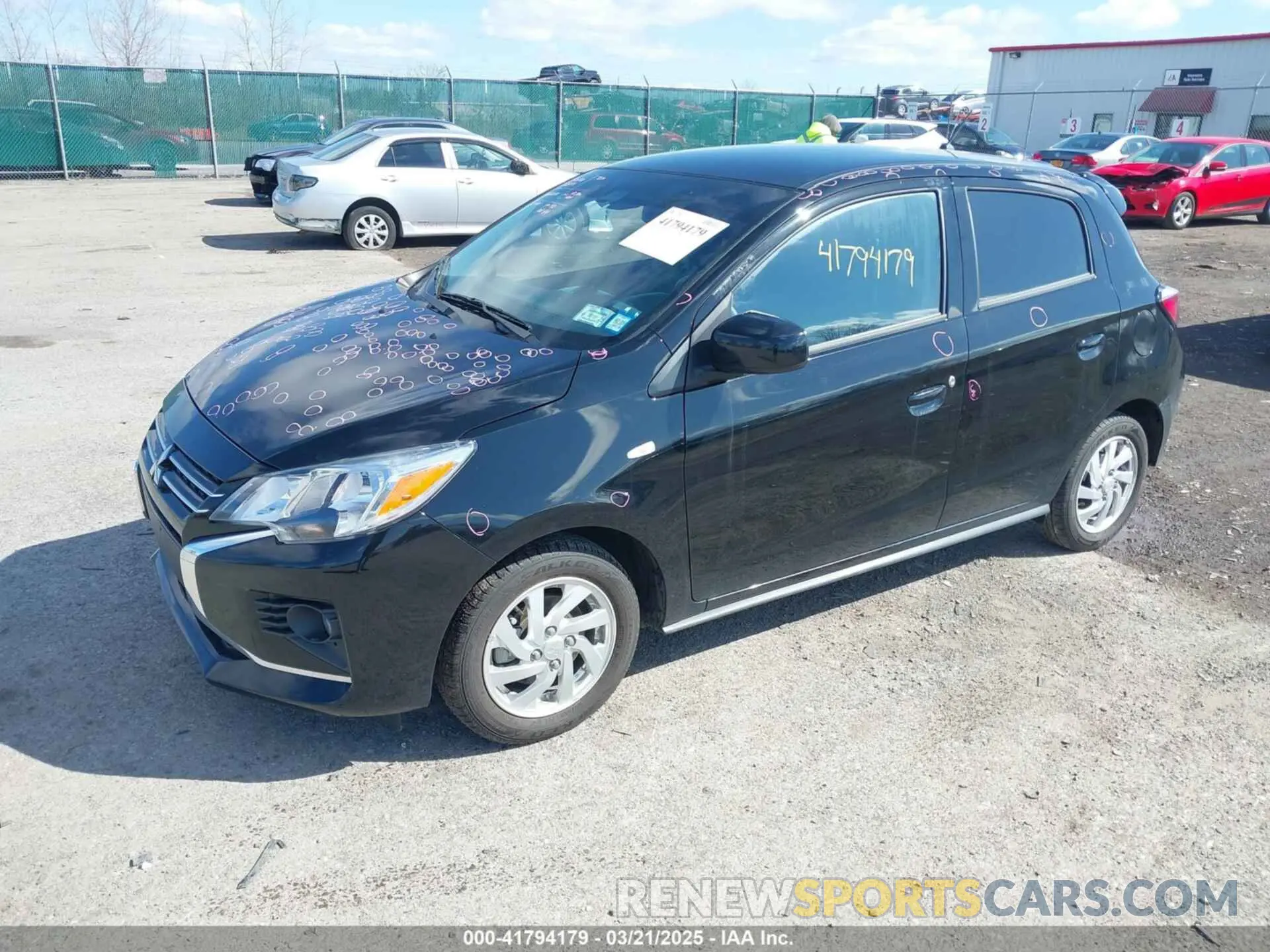 2 Photograph of a damaged car ML32AUHJ3RH005771 MITSUBISHI MIRAGE 2024