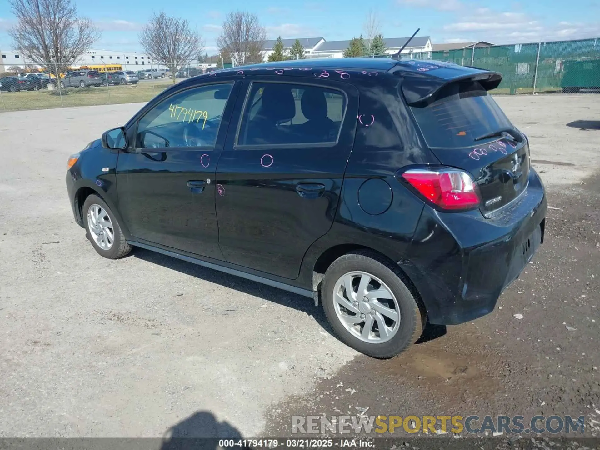 3 Photograph of a damaged car ML32AUHJ3RH005771 MITSUBISHI MIRAGE 2024