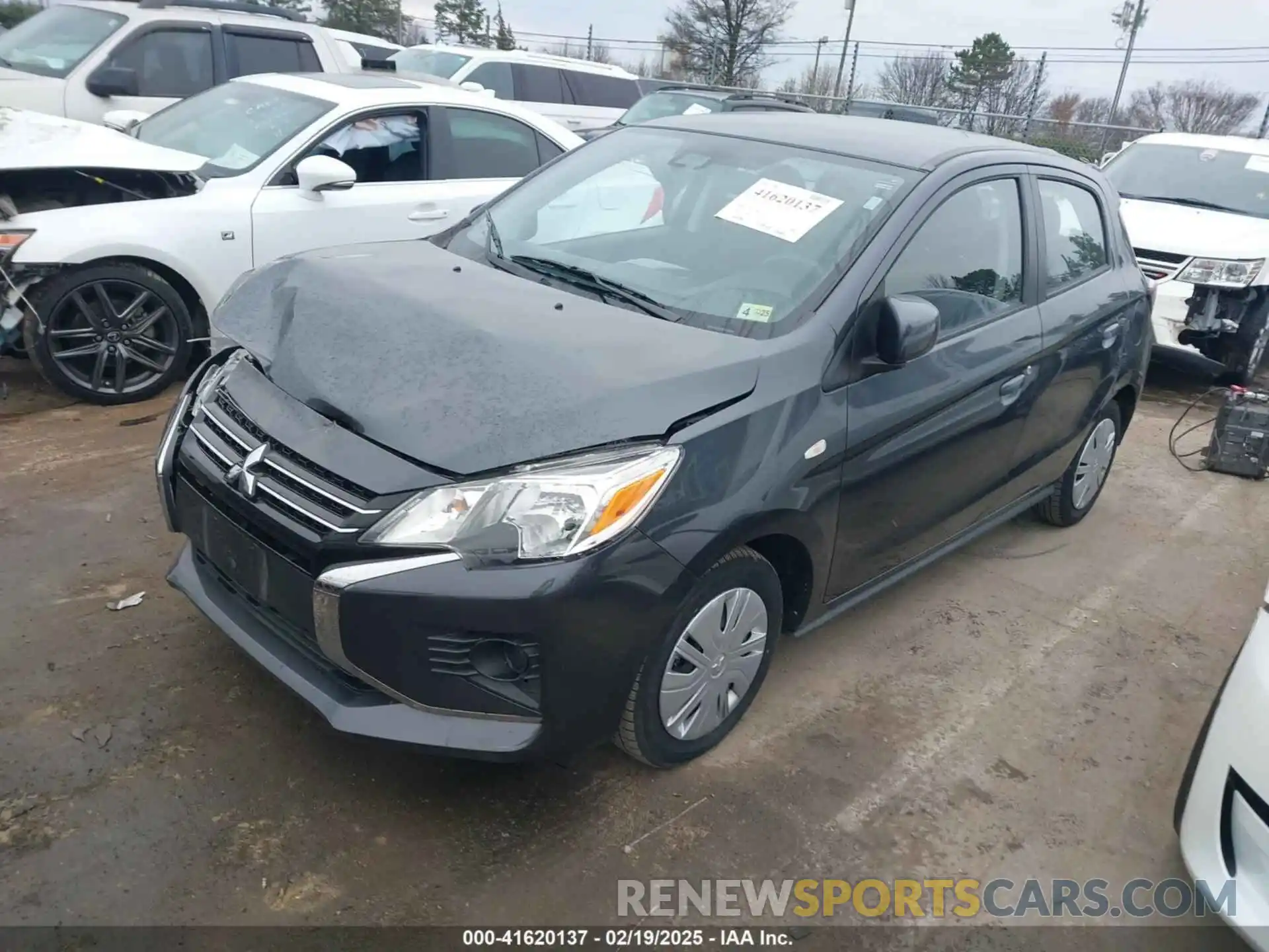 2 Photograph of a damaged car ML32AUHJ3RH008069 MITSUBISHI MIRAGE 2024