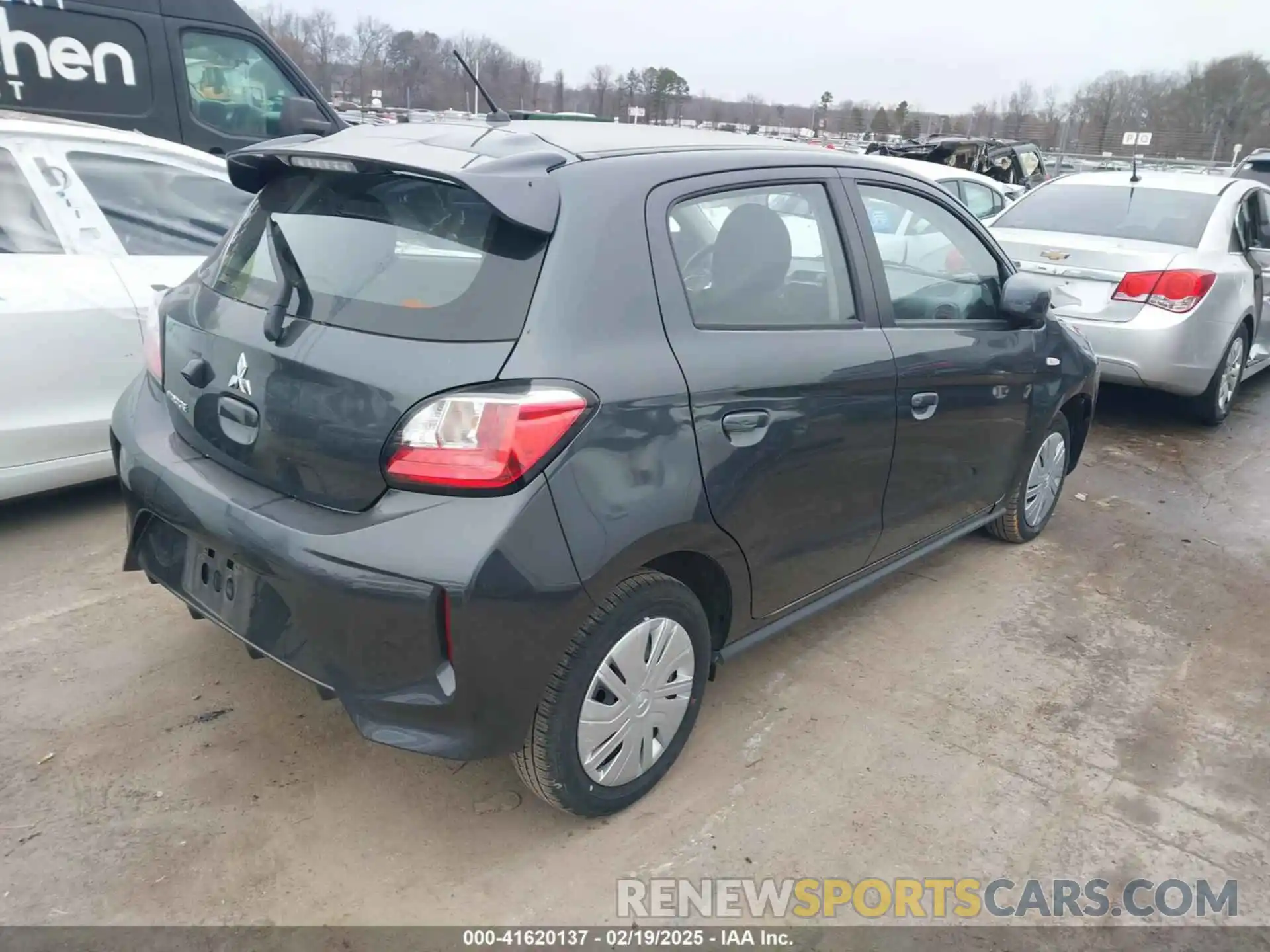 4 Photograph of a damaged car ML32AUHJ3RH008069 MITSUBISHI MIRAGE 2024