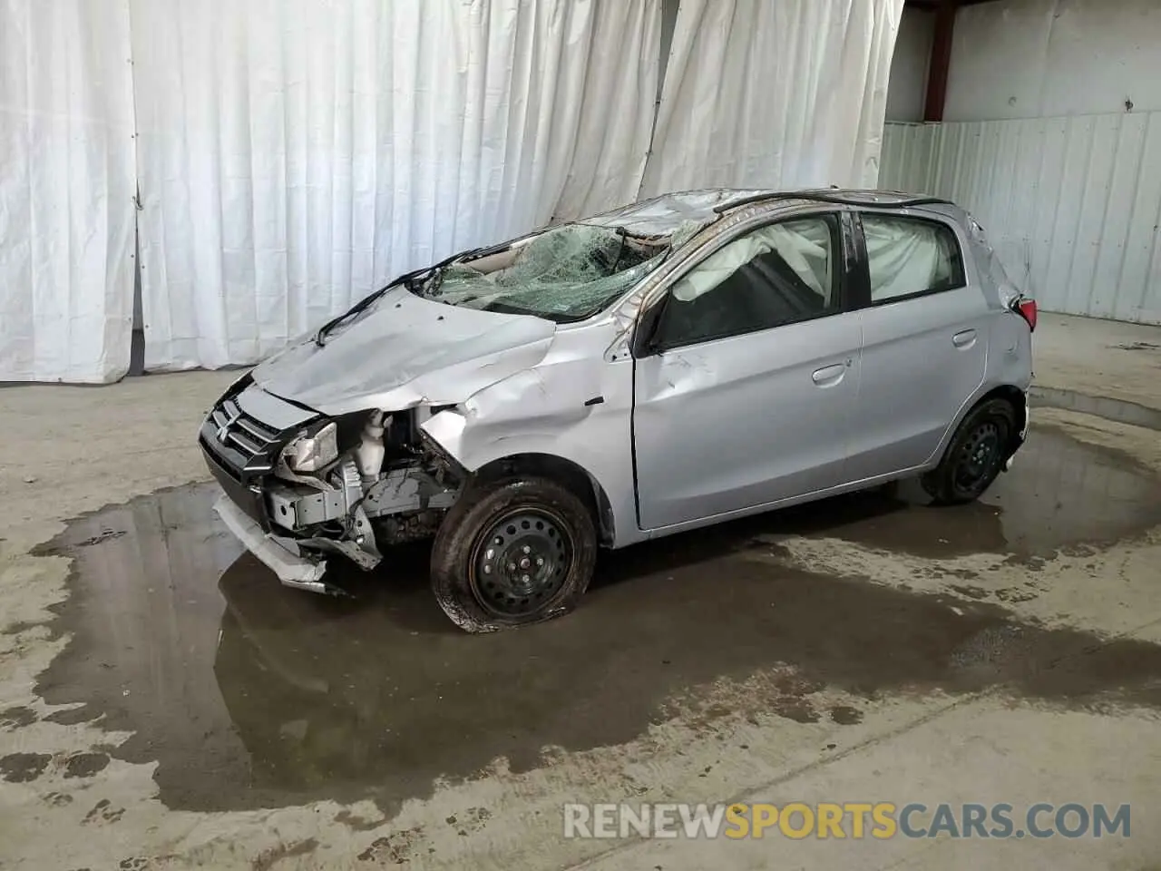 1 Photograph of a damaged car ML32AUHJ3RH016530 MITSUBISHI MIRAGE 2024