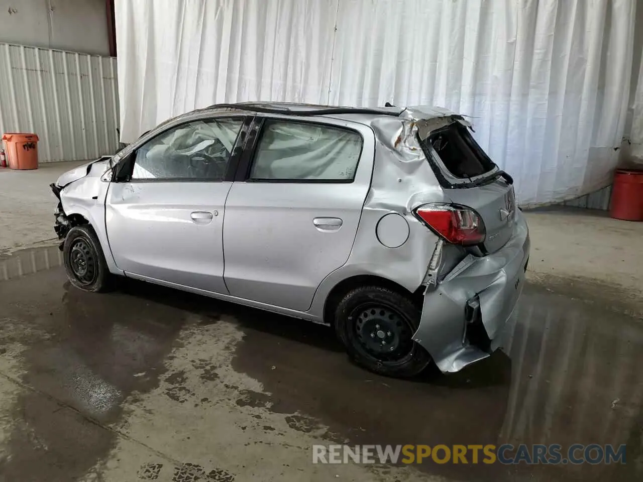 2 Photograph of a damaged car ML32AUHJ3RH016530 MITSUBISHI MIRAGE 2024