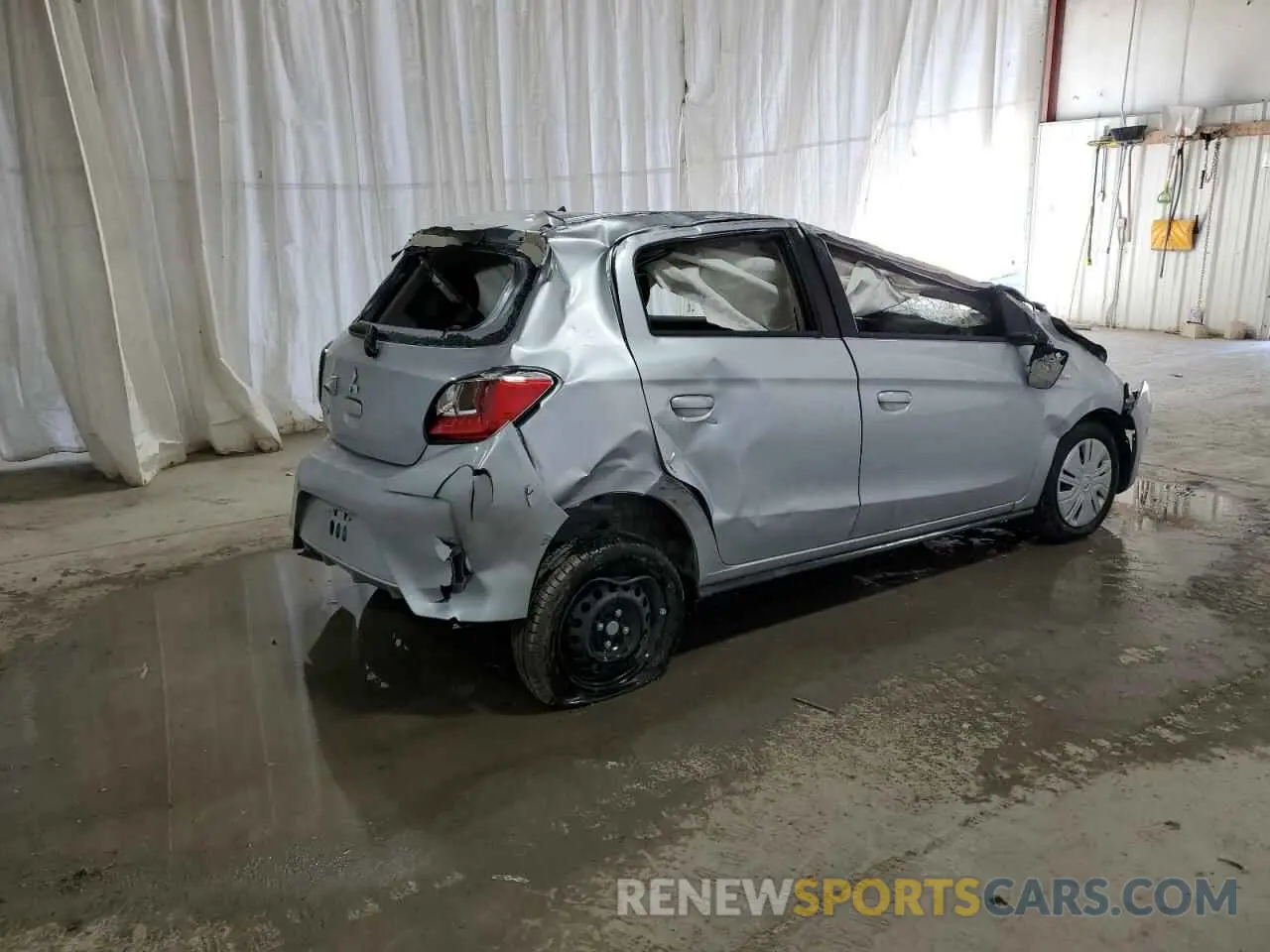 3 Photograph of a damaged car ML32AUHJ3RH016530 MITSUBISHI MIRAGE 2024