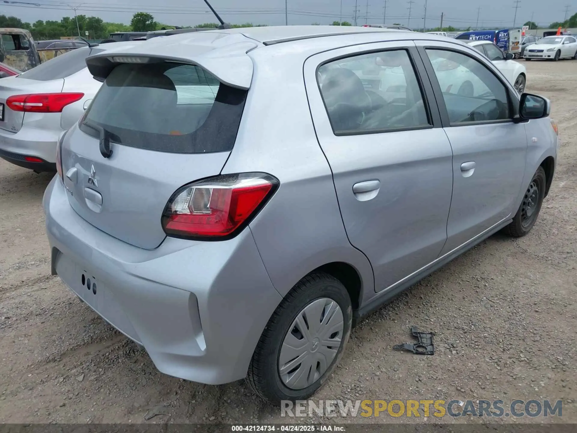 4 Photograph of a damaged car ML32AUHJ3RH020786 MITSUBISHI MIRAGE 2024